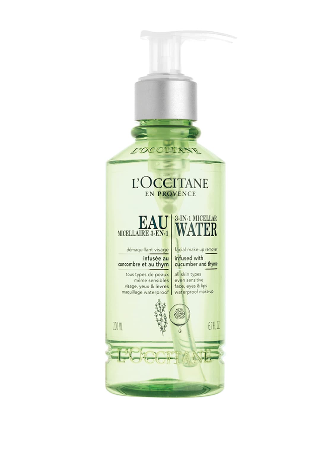 Image of L'occitane Marktfrische 3-in-1 Mizellenwasser 200 ml