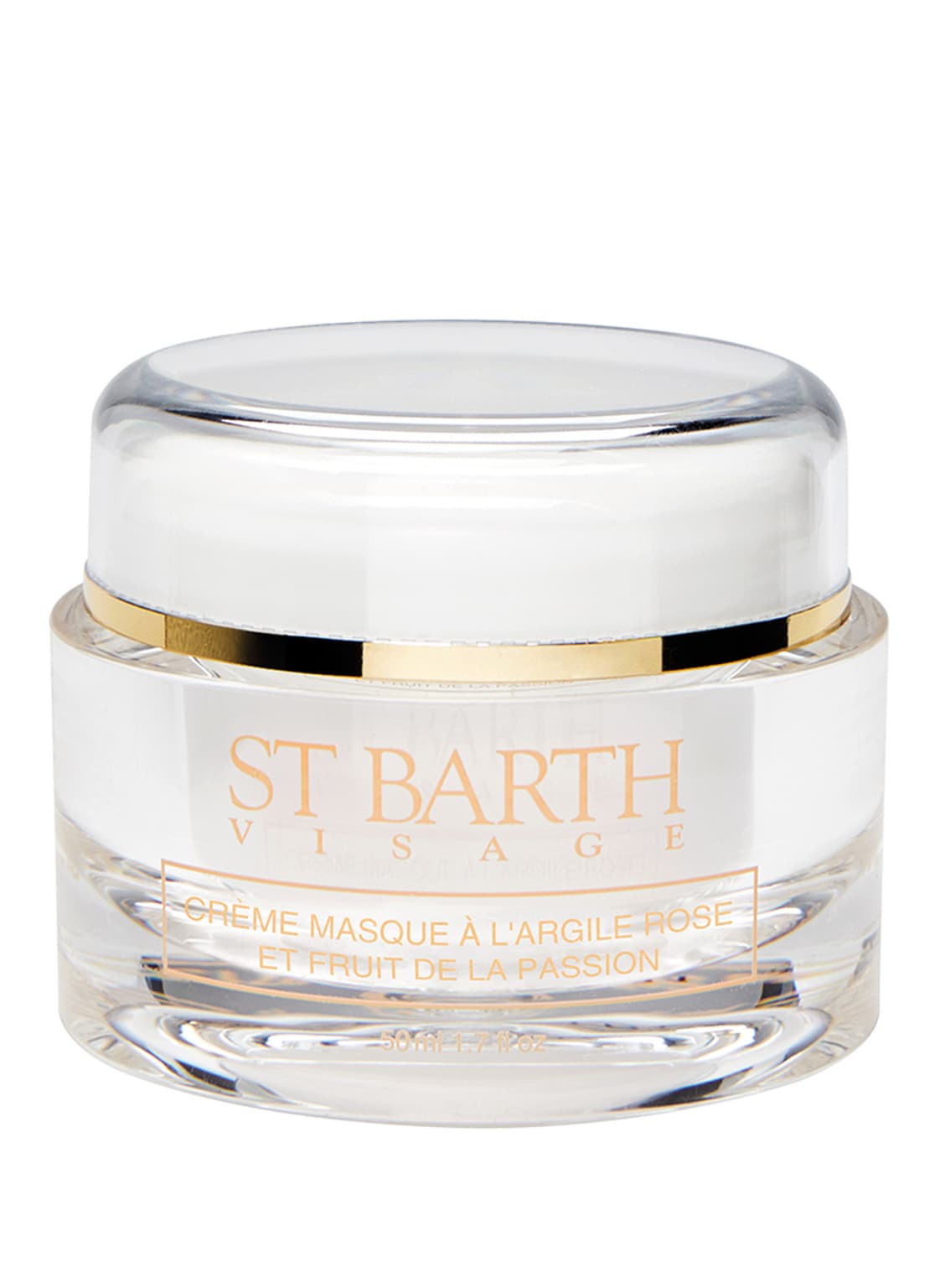 Image of Ligne St Barth Visage Clearing Cream Mask with Pink Clay & Passion Fruit 50 g