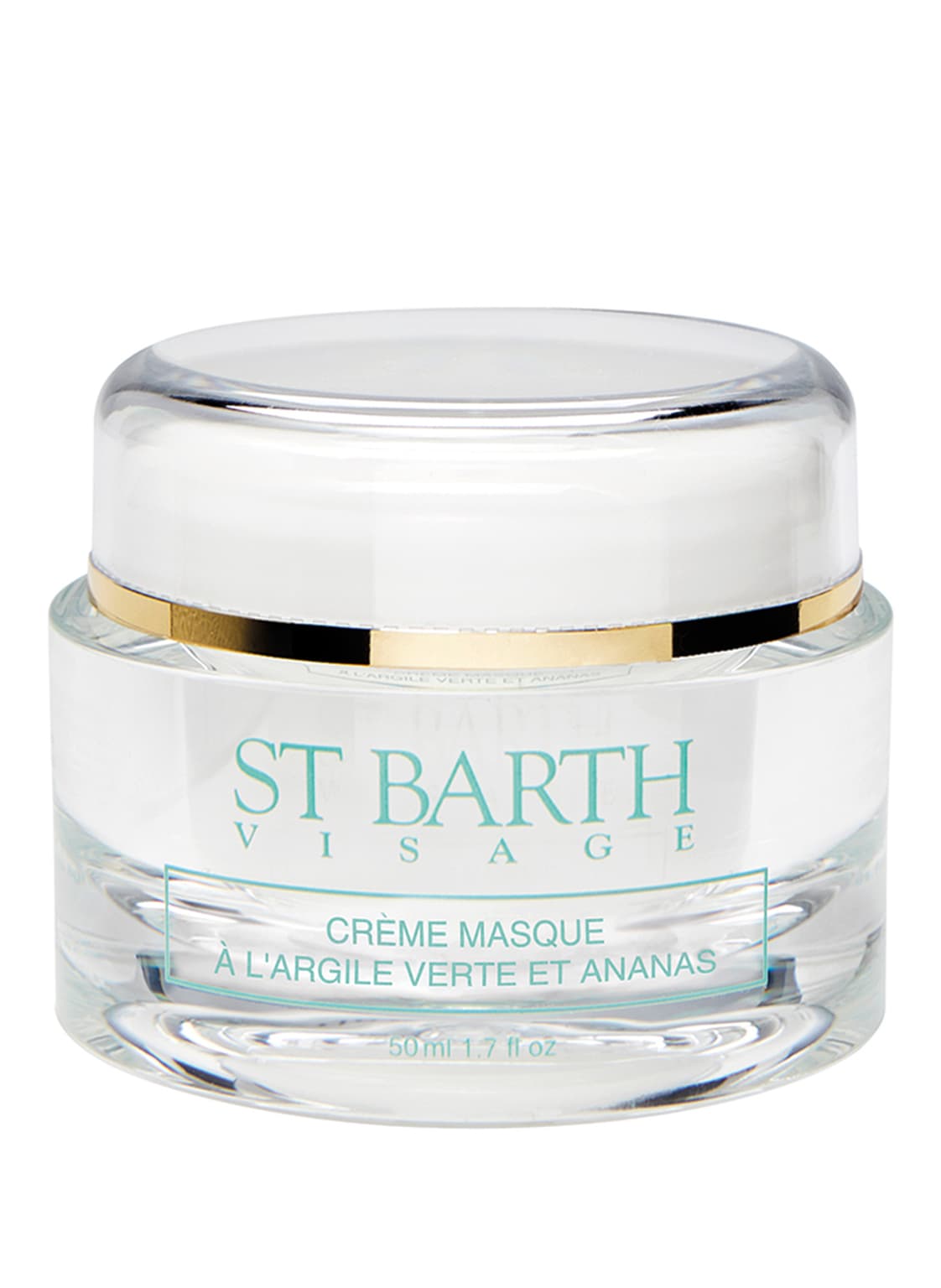 Image of Ligne St Barth Visage Purifying Cream Mask with Green Clay & Pineapple 50 g
