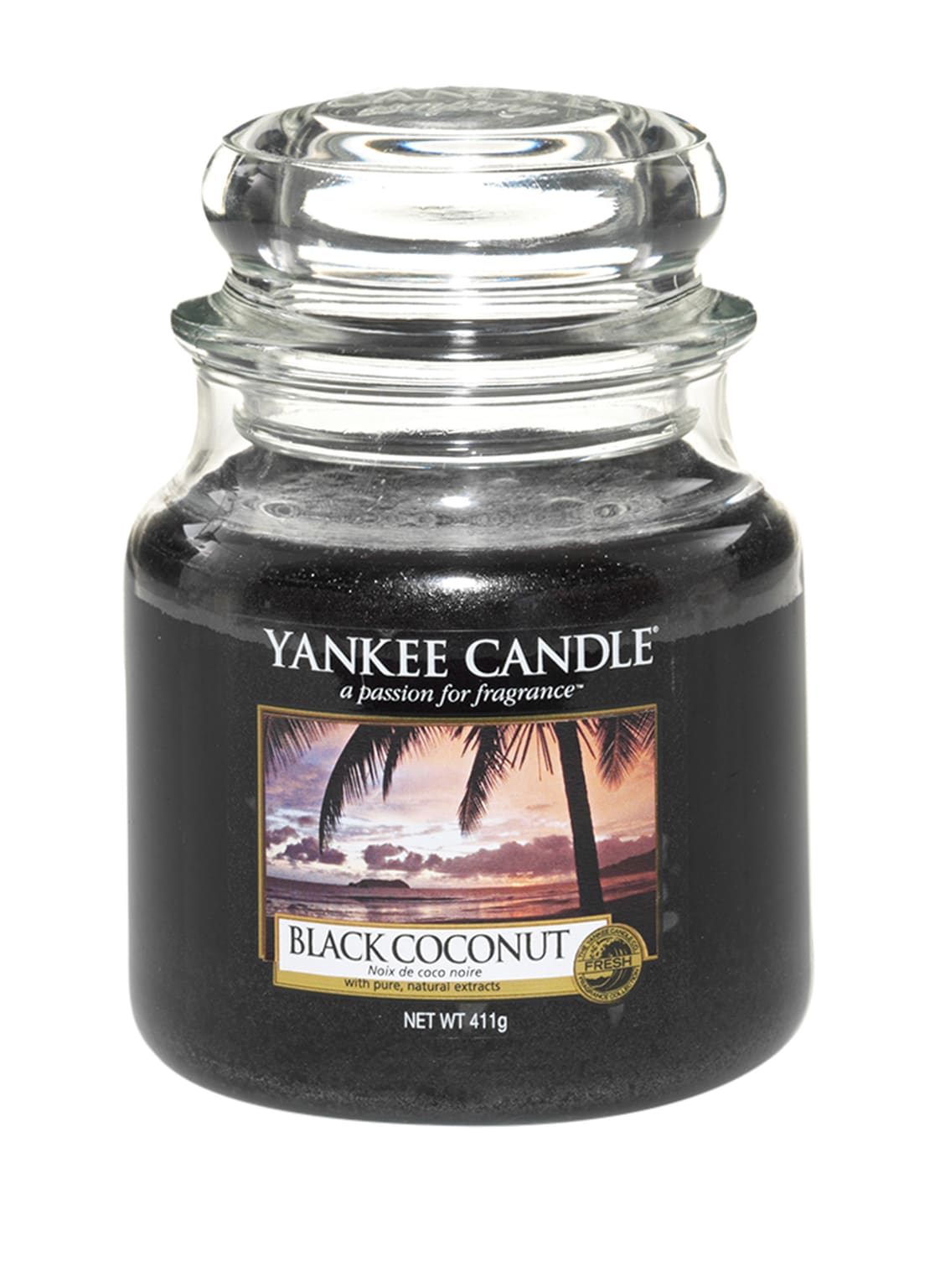 Image of Yankee Candle Black Coconut Duftkerze 411 g
