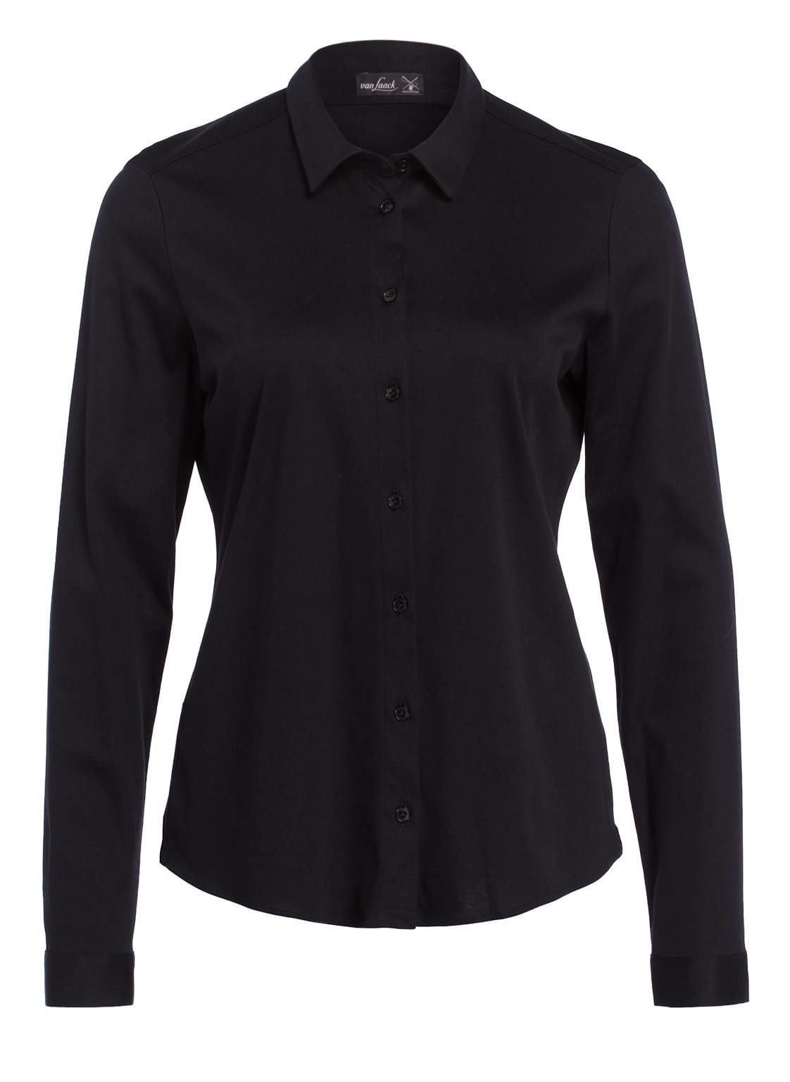 Image of Van Laack Jerseybluse Malis schwarz