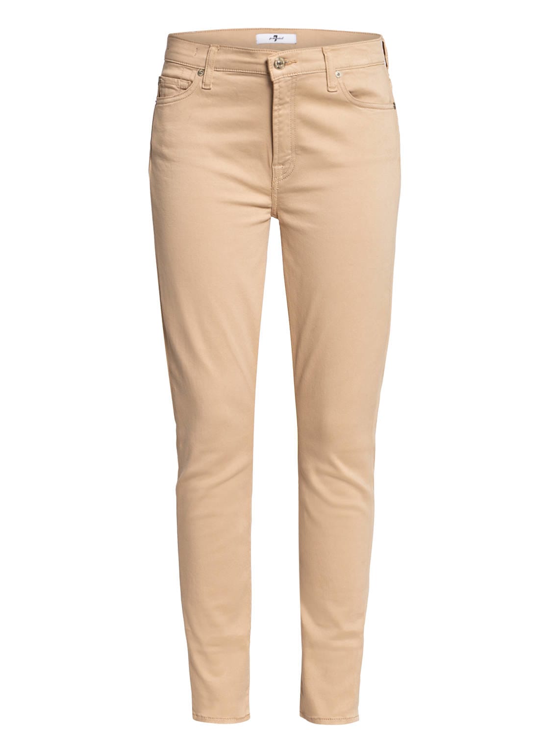 Image of 7 For All Mankind Skinny Jeans beige