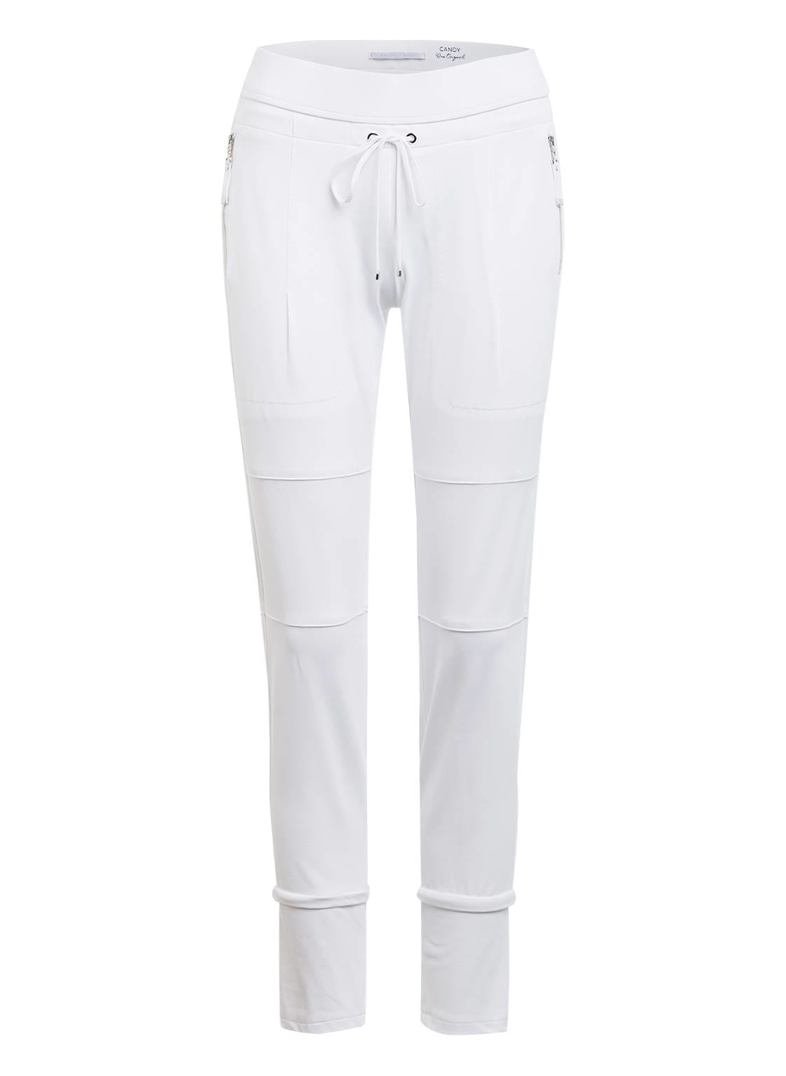 Image of Raffaello Rossi Hose Candy Im Jogging-Stil weiss