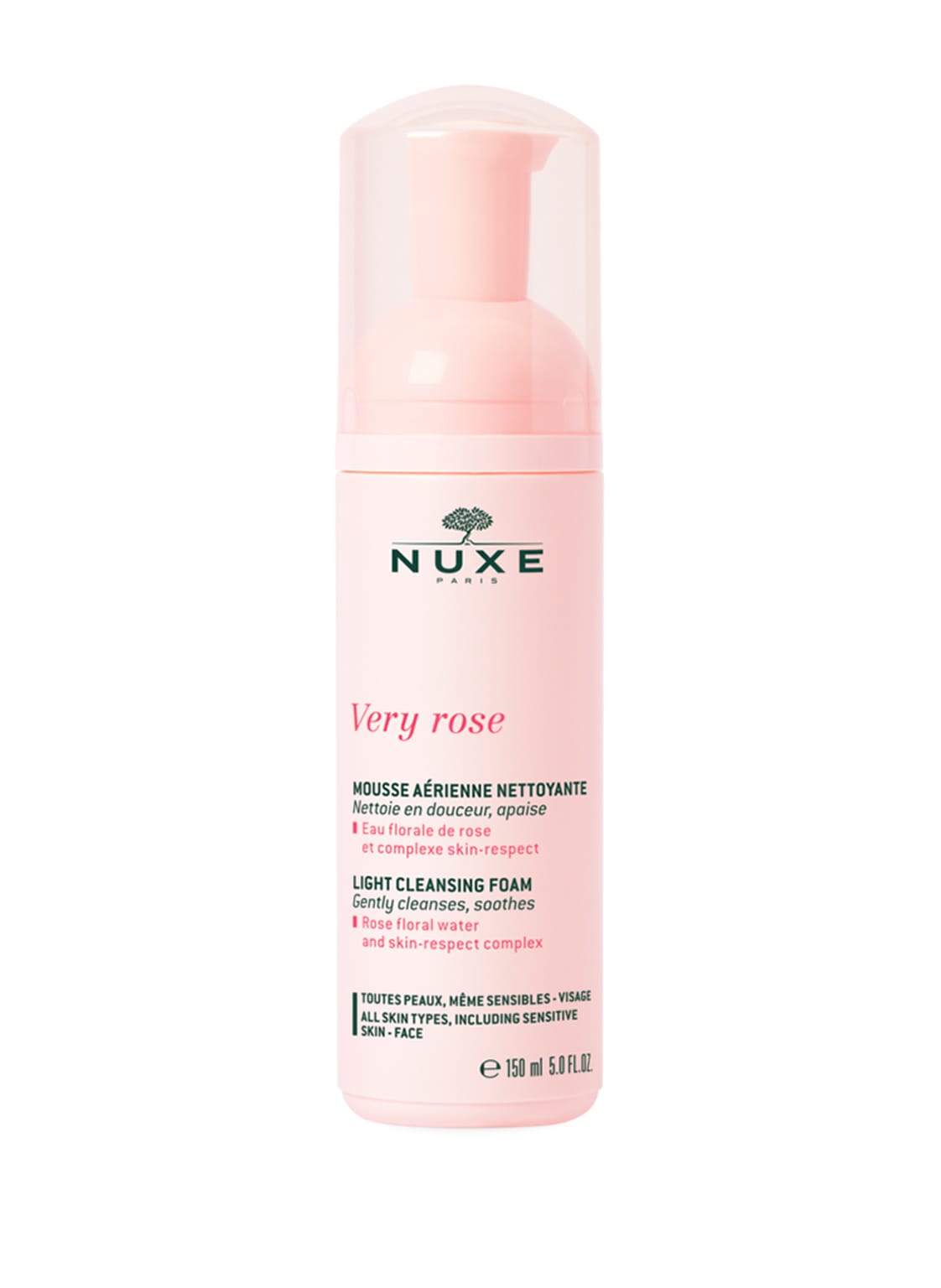 Image of Nuxe Very Rose Light Cleansing Foam 150 ml