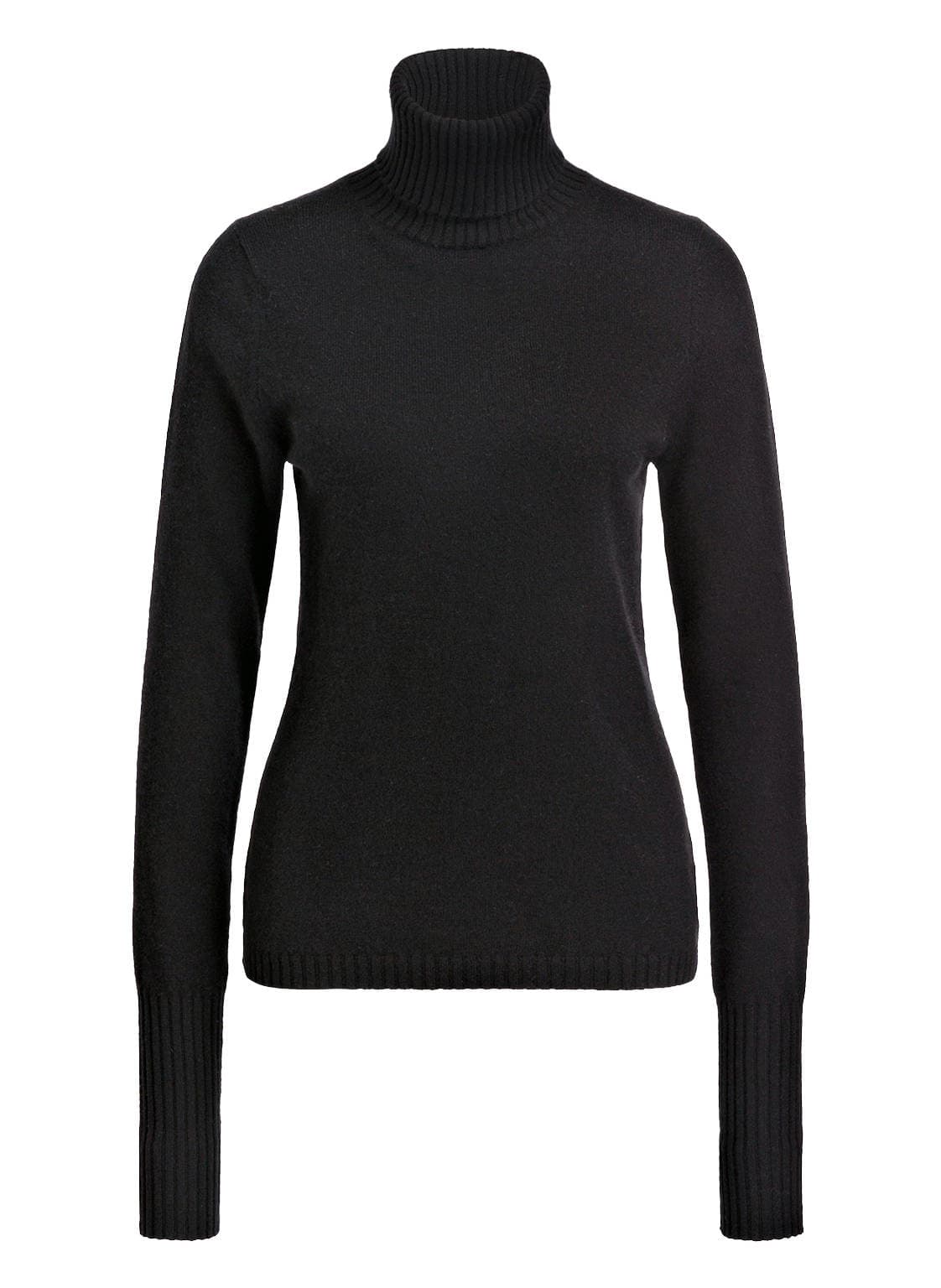 Image of Ftc Cashmere Rollkragenpullover Aus Cashmere schwarz