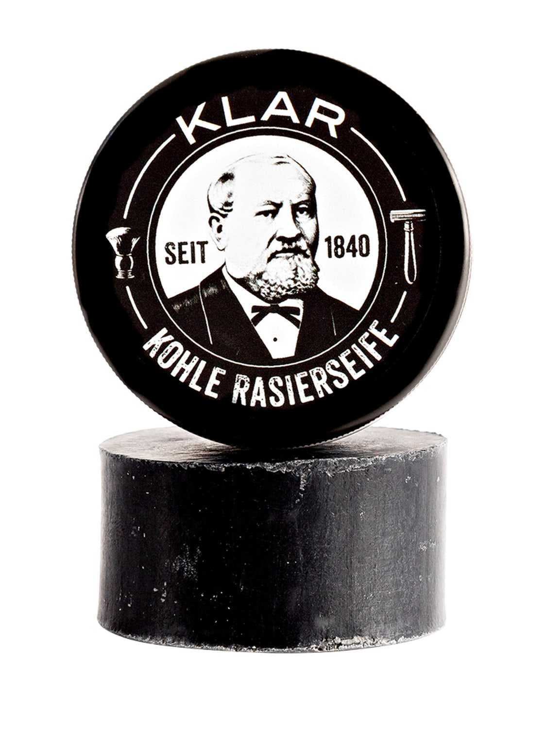Image of Klar Kohle Rasierseife 110 g
