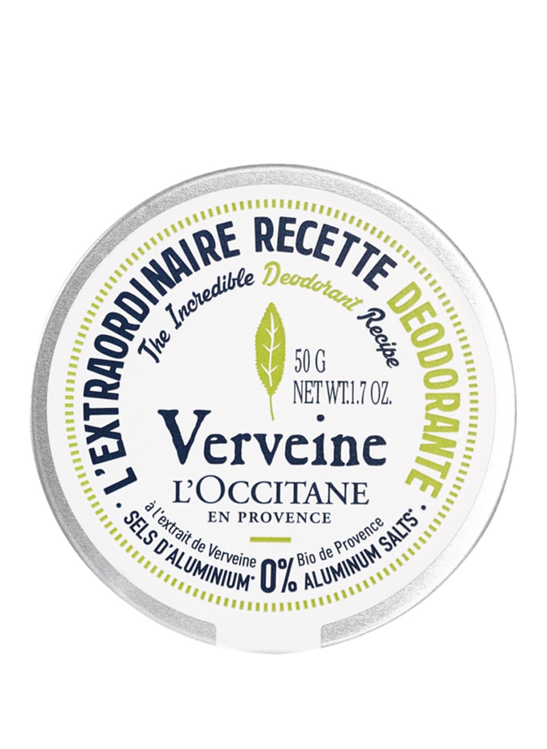 Image of L'occitane Verbene Deo Creme 50 g