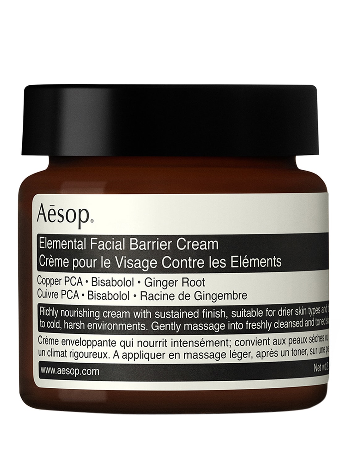Image of Aesop Elemental Facial Barrier Cream Gesichtscreme 60 ml