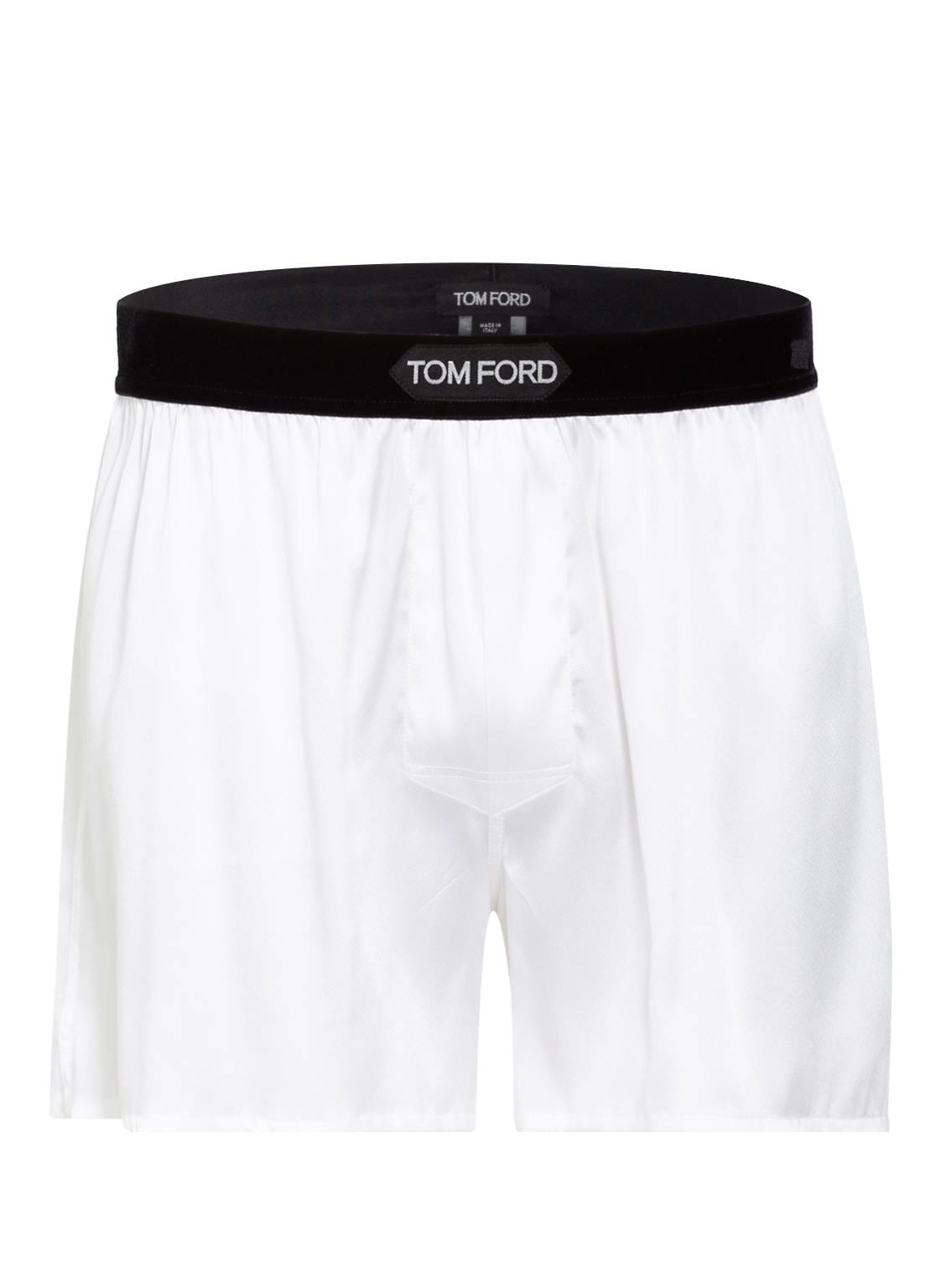 Image of Tom Ford Boxershorts Aus Seide weiss
