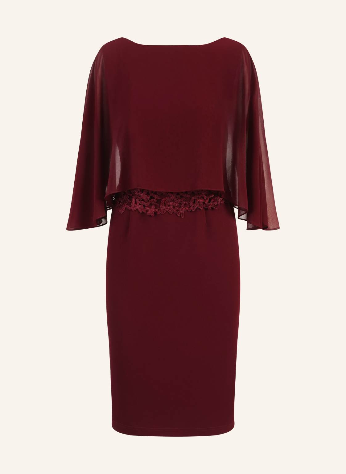APART Kleid mit Chiffoncape