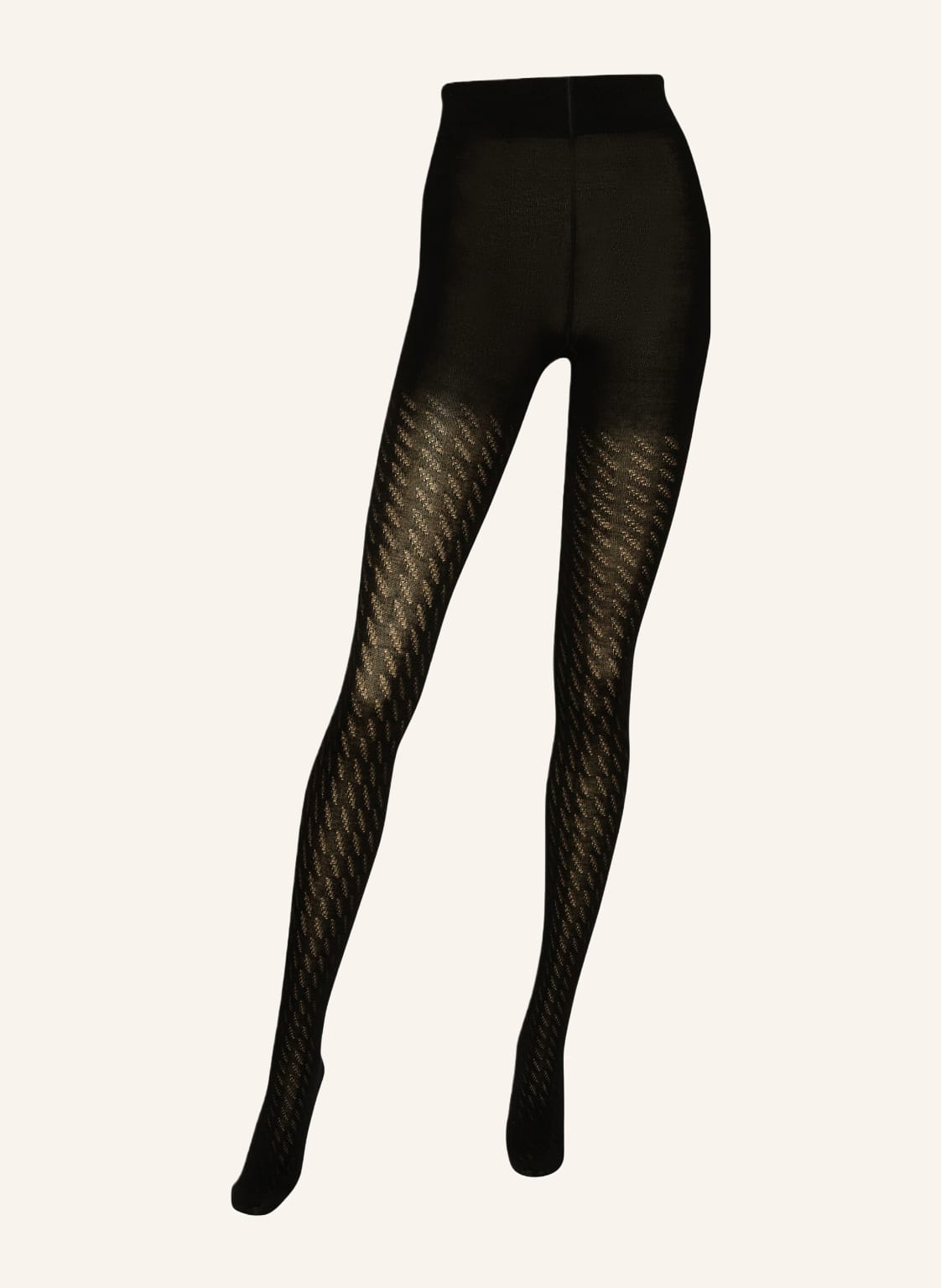 Wolford Strumpfhose Merino Jacquard schwarz