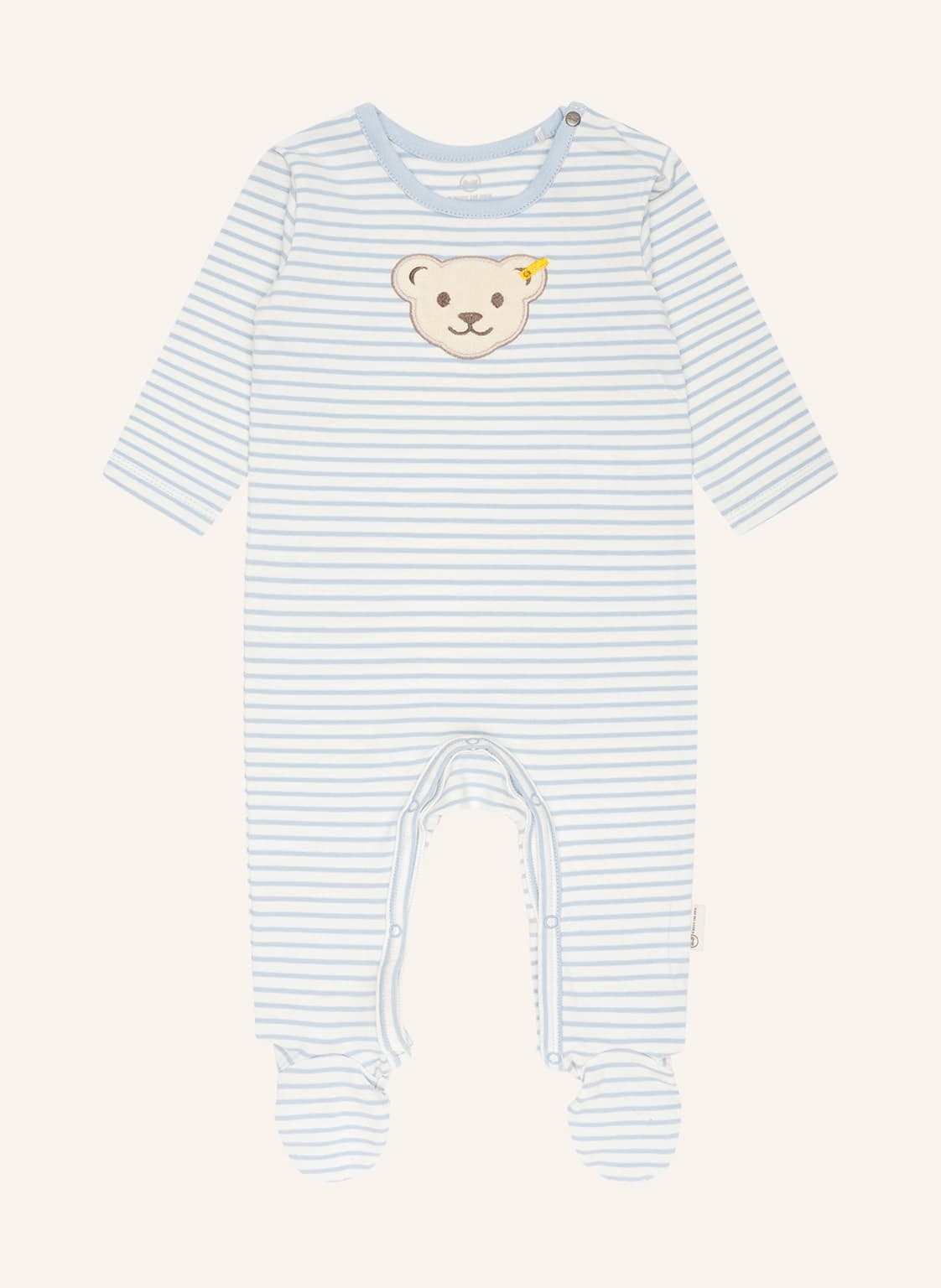 Steiff Strampler Wellness blau
