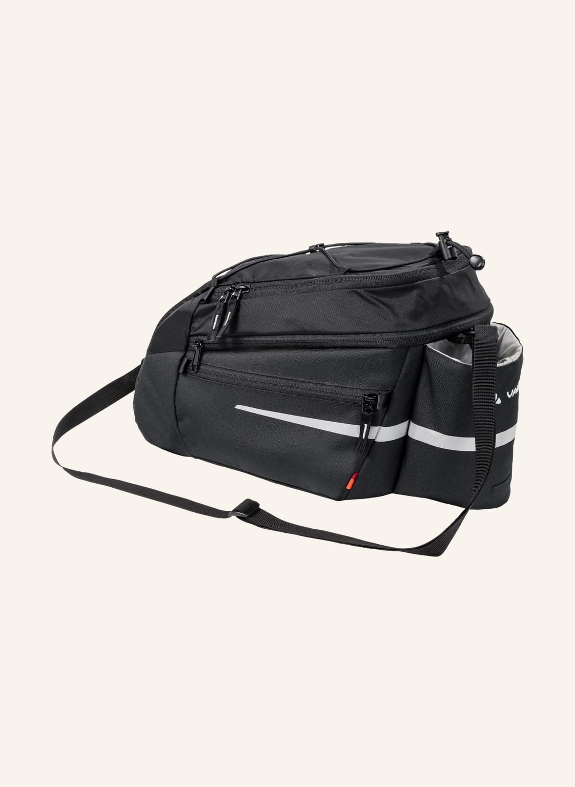 Image of Vaude Rt-Gepäckträgertaschen Silkroad L (Snap-It) schwarz
