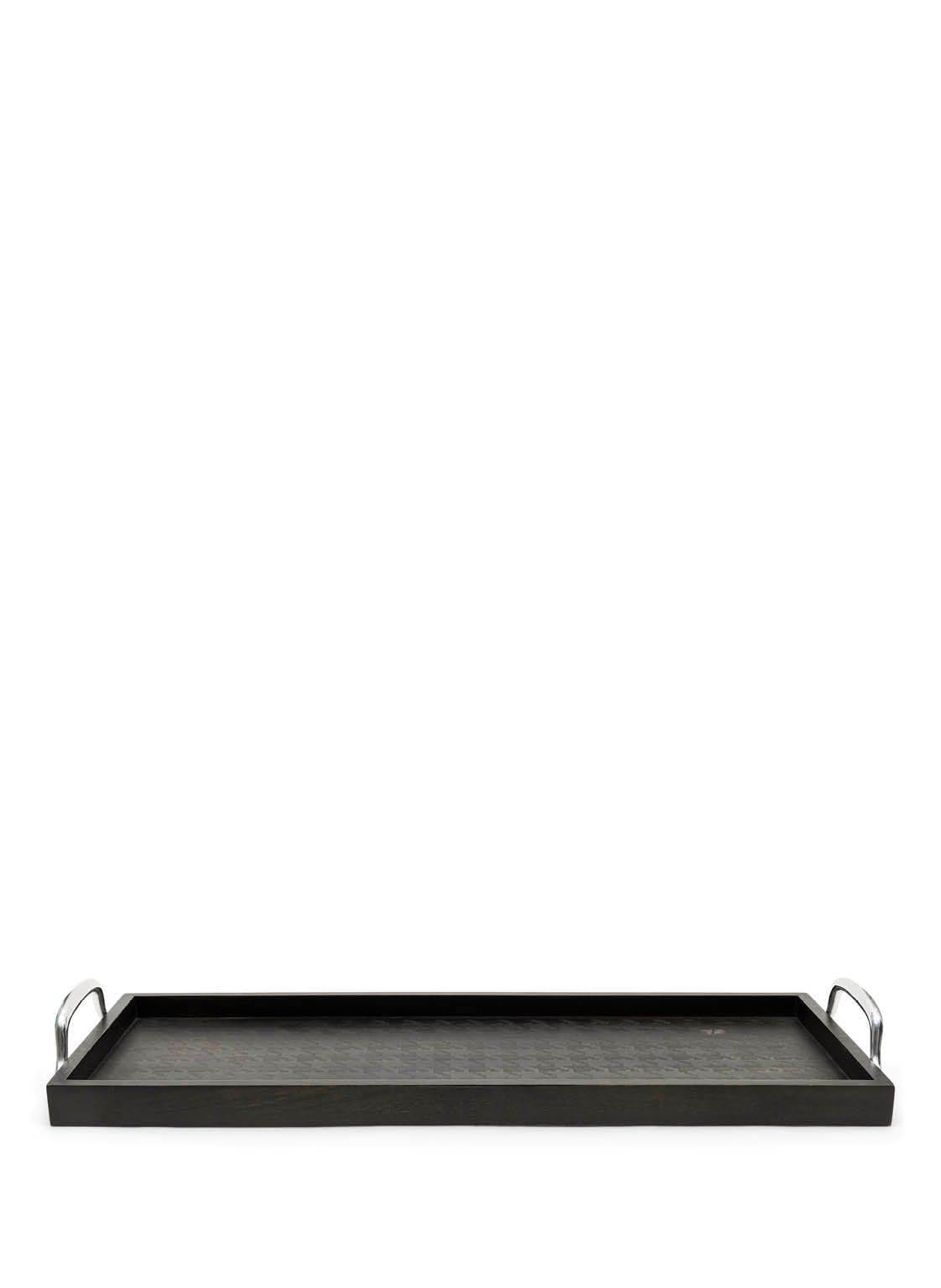 Rivièra Maison Tablett Pied-De-Poule 80X30 schwarz