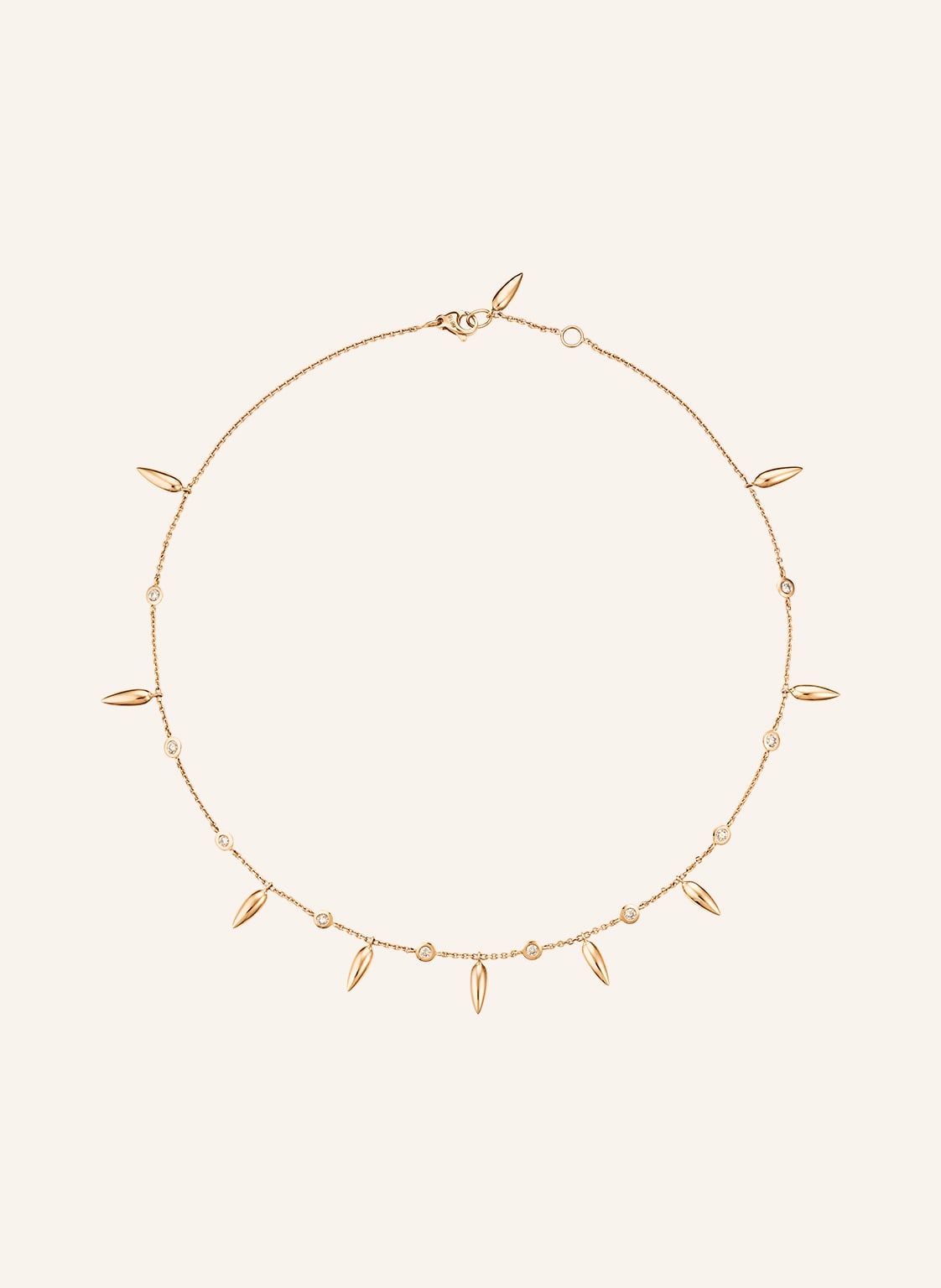 Wempe Collier Puntino 20 Candles By Kim rosegold