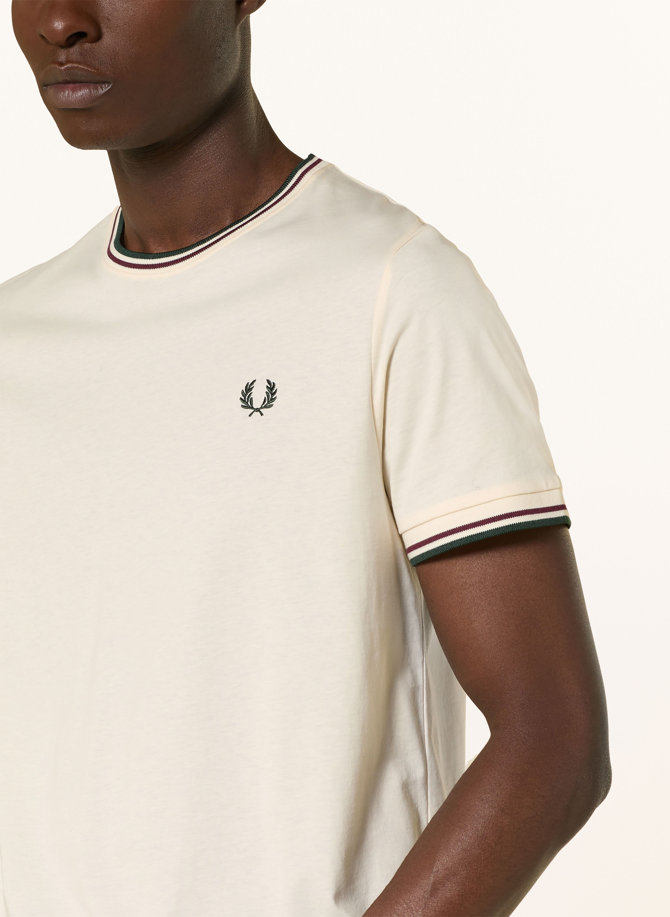 Thumbnail - Fred Perry T-Shirt weiss