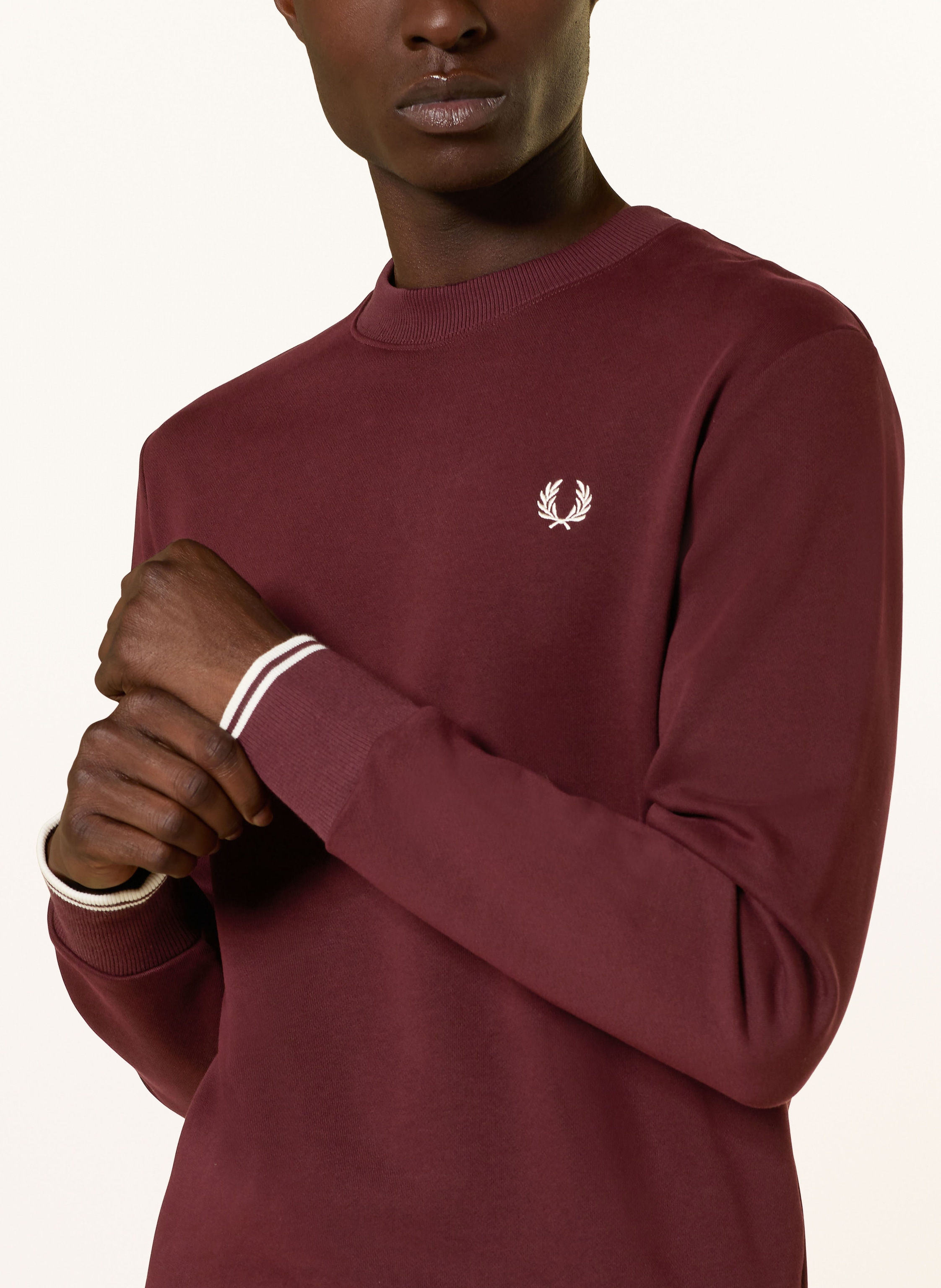 Thumbnail - Fred Perry Sweatshirt rot
