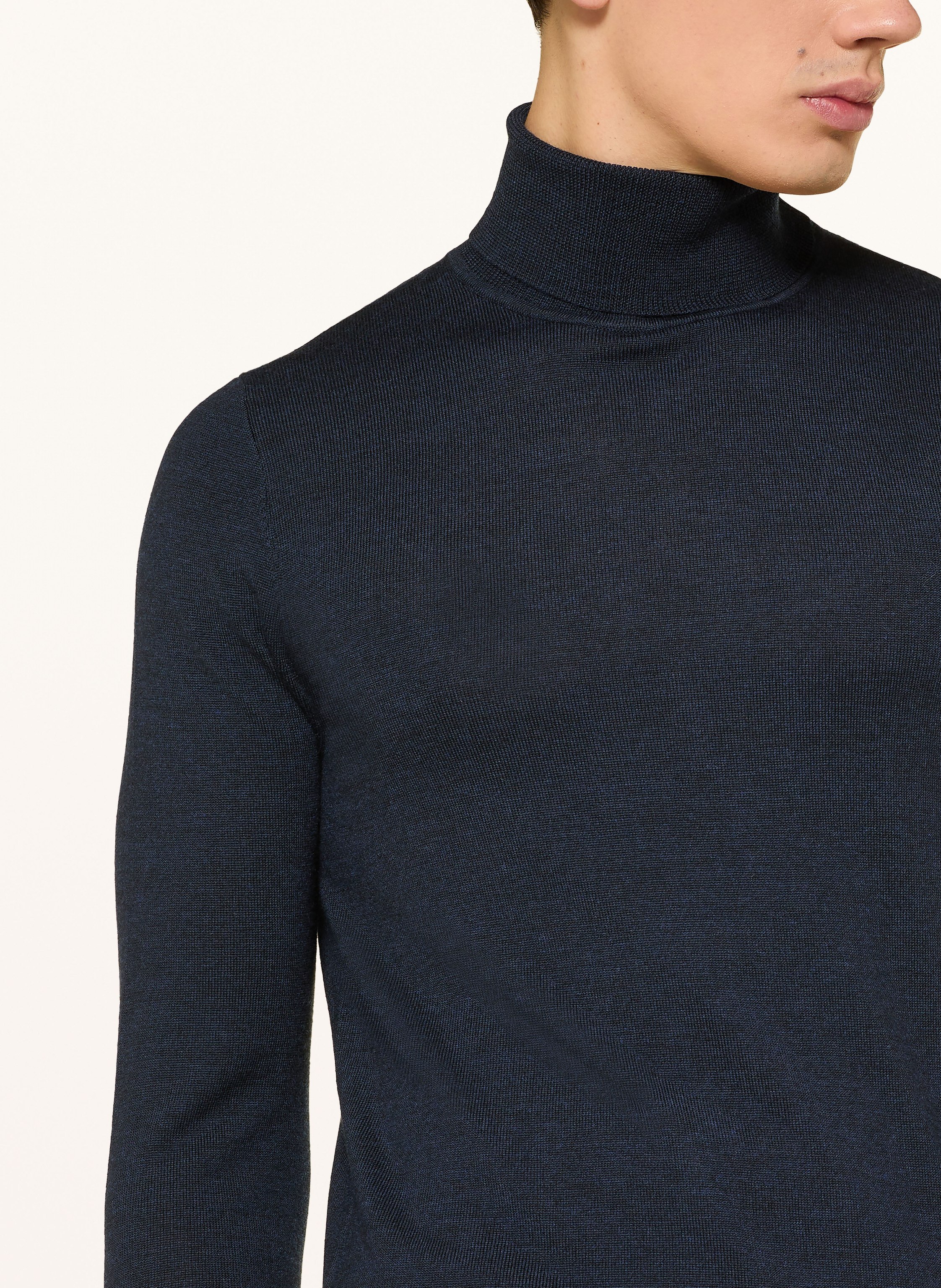 Thumbnail - Drykorn Rollkragenpullover Joey blau