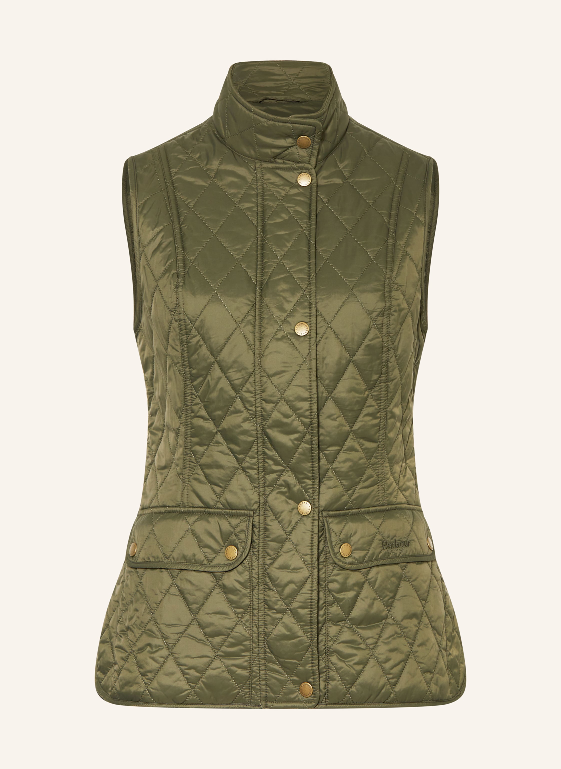 Barbour Steppweste Otterburn gruen