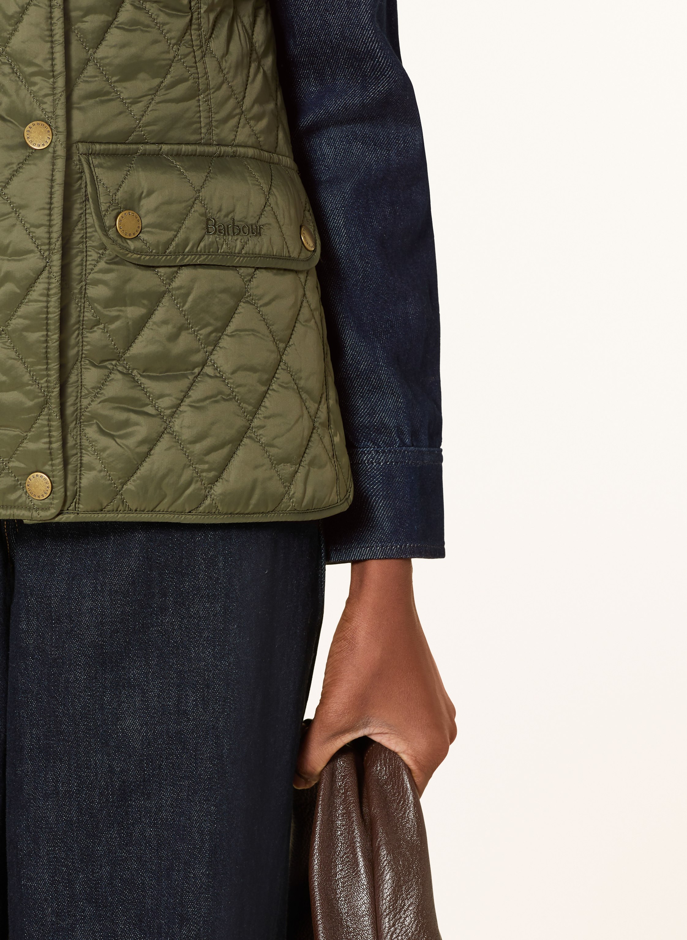 Thumbnail - Barbour Steppweste Otterburn gruen