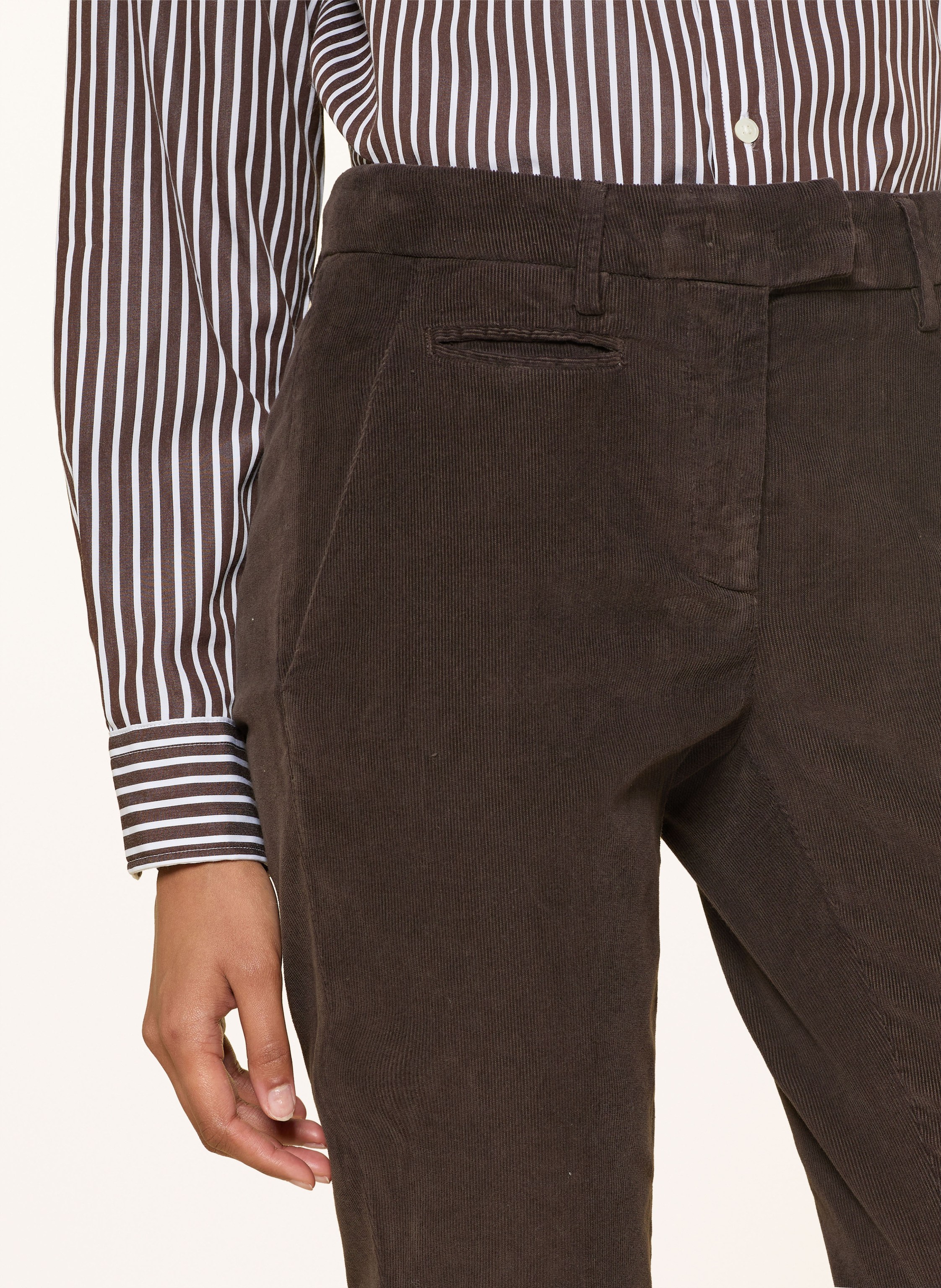 Thumbnail - Dondup 7/8-Chino Perfect braun