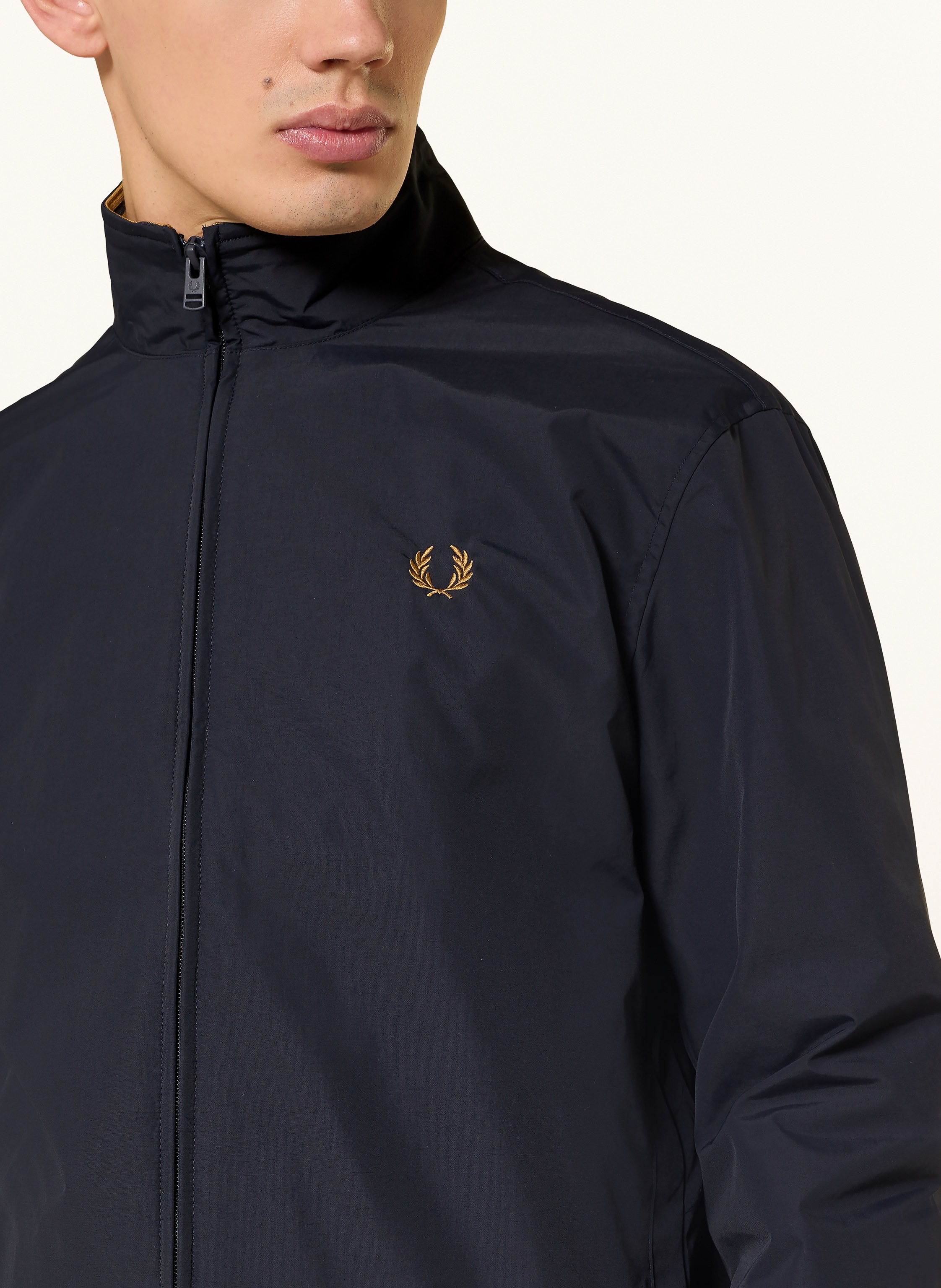 Thumbnail - Fred Perry Blouson Brentham blau