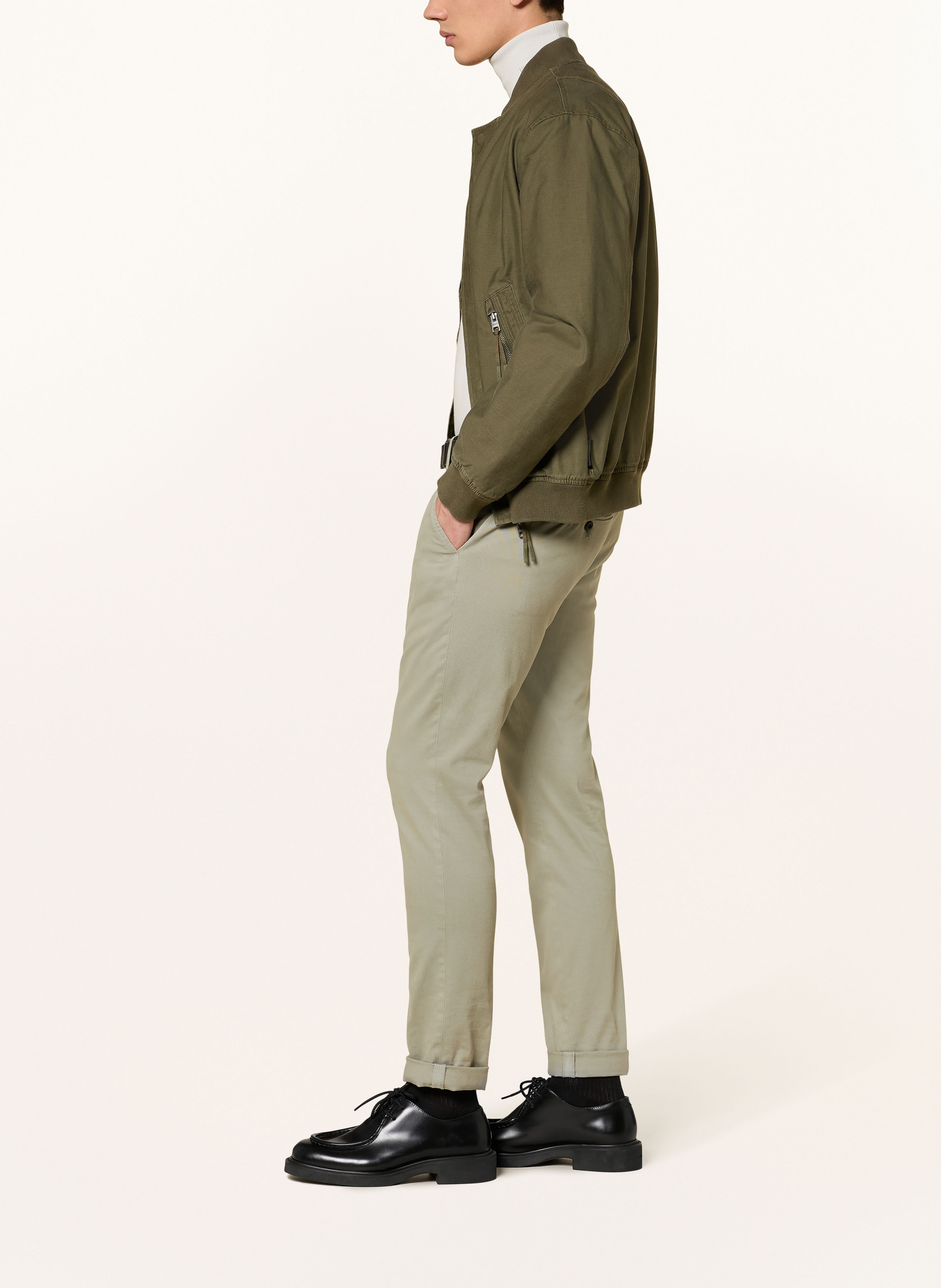Thumbnail - Dondup Chino Gaubert Extra Slim Fit gruen