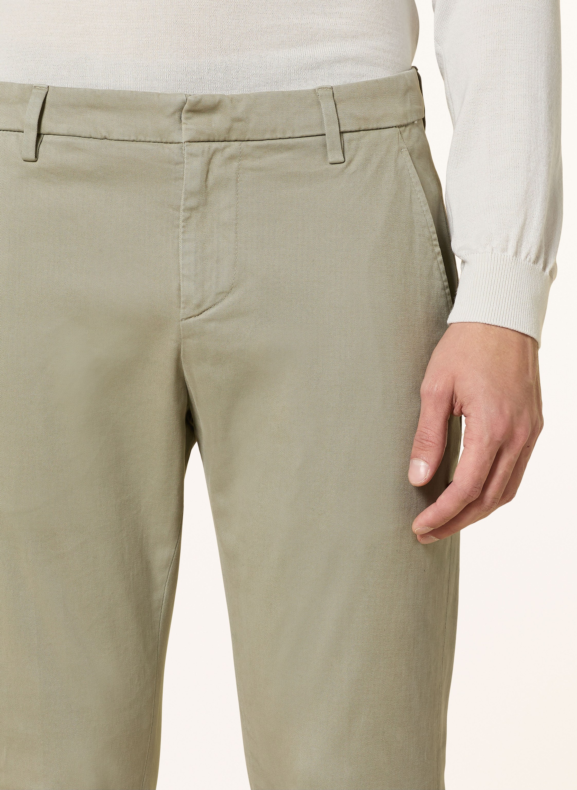 Thumbnail - Dondup Chino Gaubert Extra Slim Fit gruen