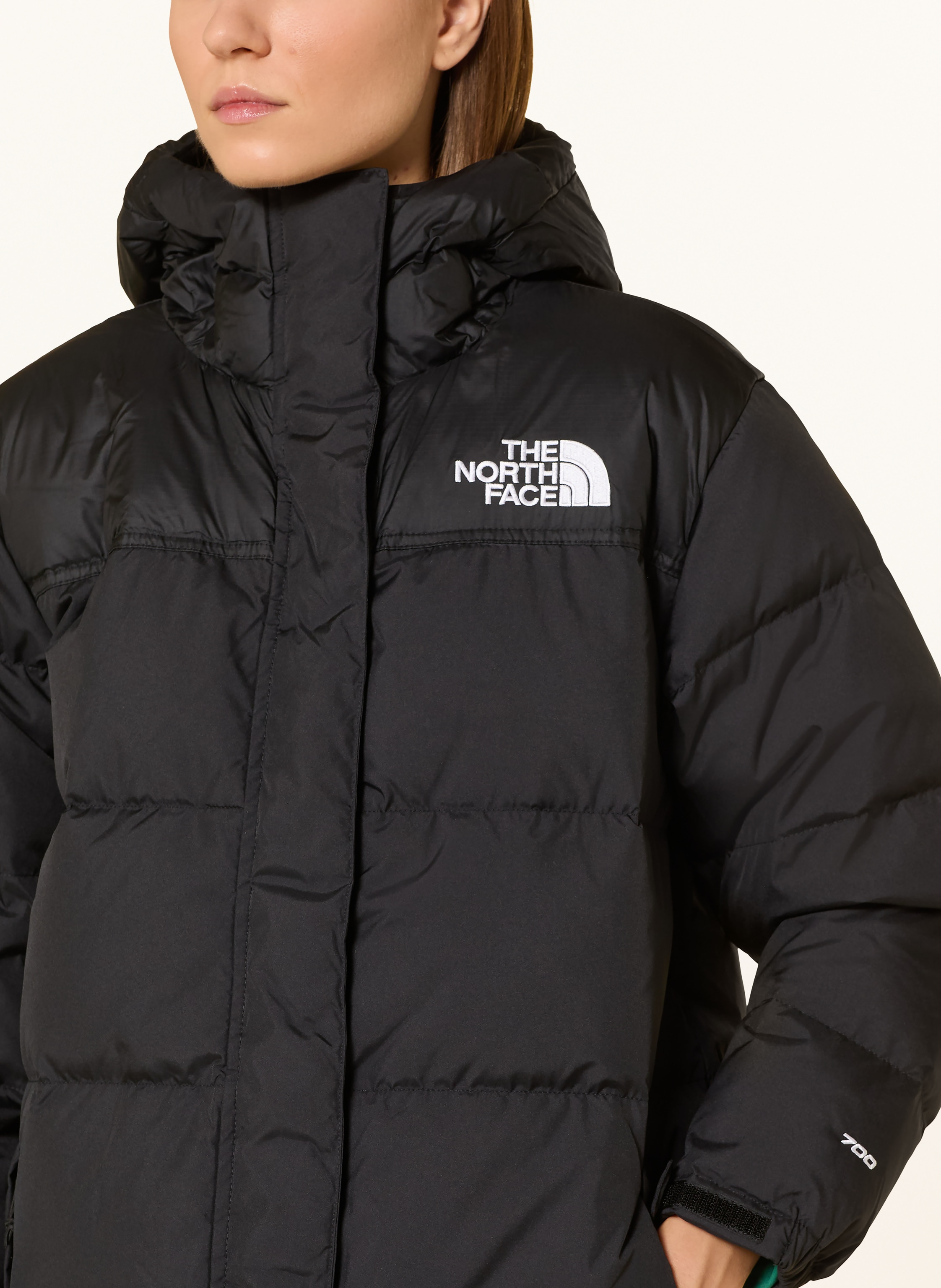 Thumbnail - The North Face Daunenmantel Nuptse schwarz
