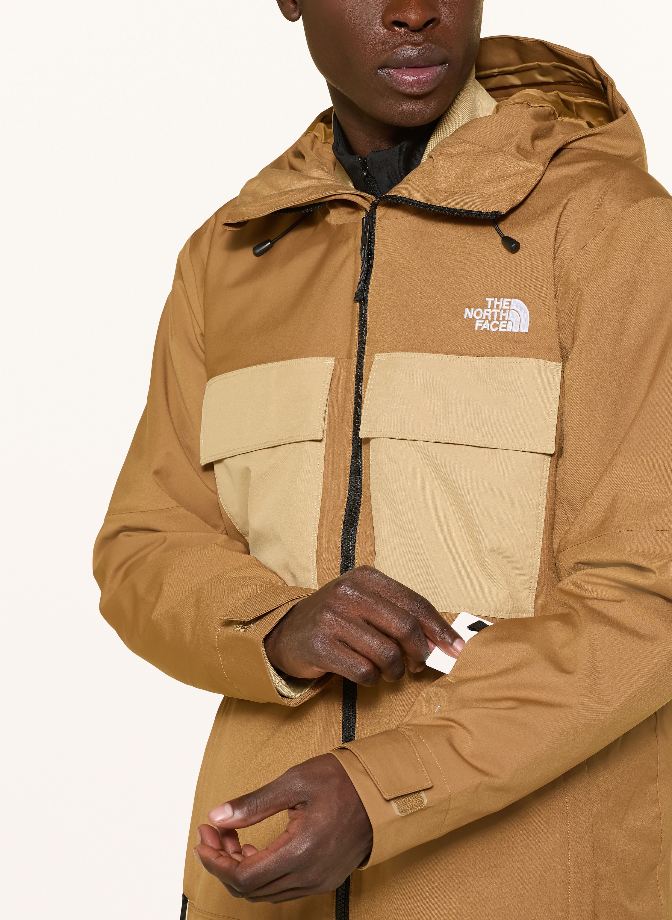 Thumbnail - The North Face Skijacke Fourbarrel Triclimate braun