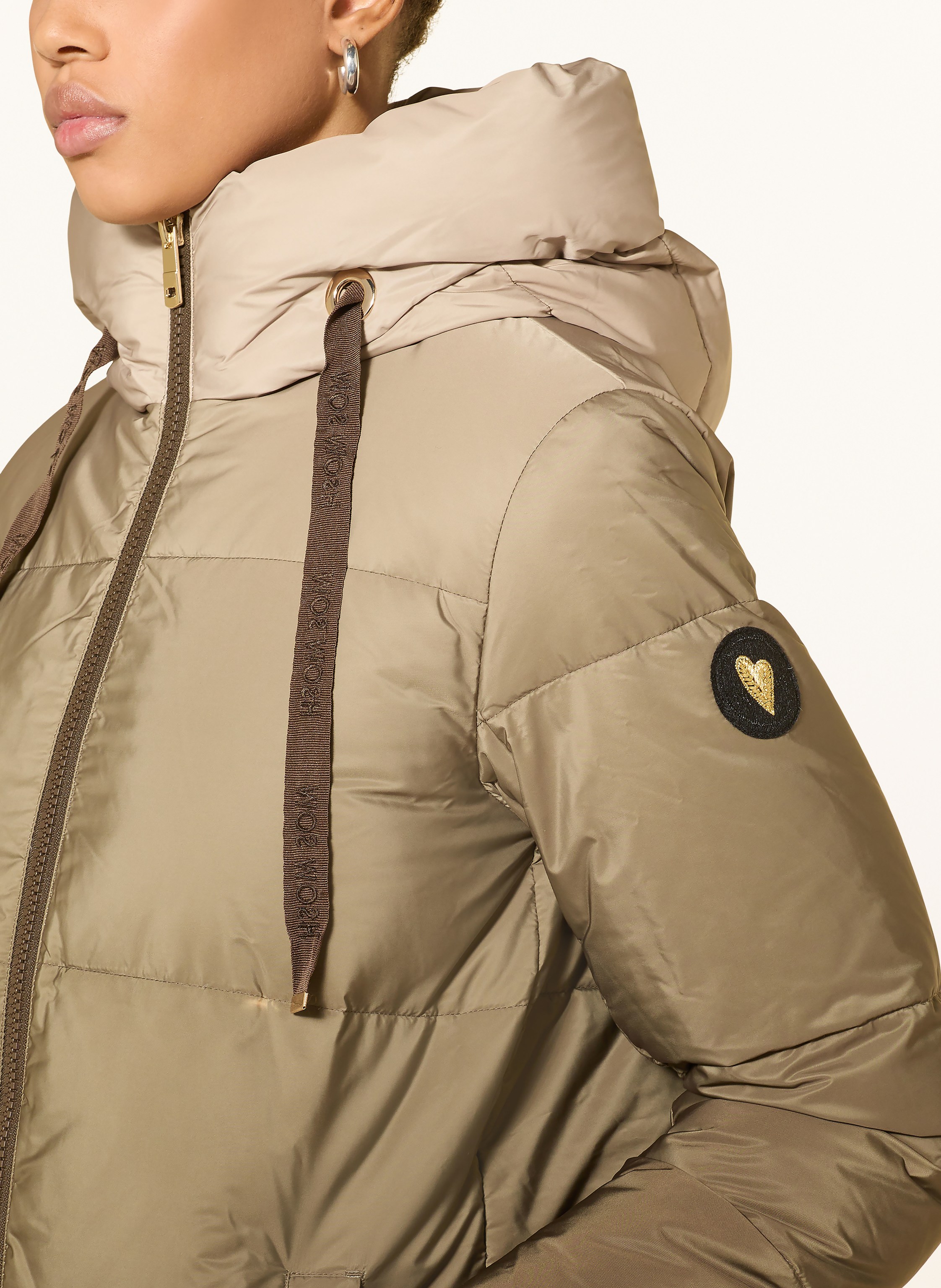 Thumbnail - Mos Mosh Daunenmantel Mmnova braun