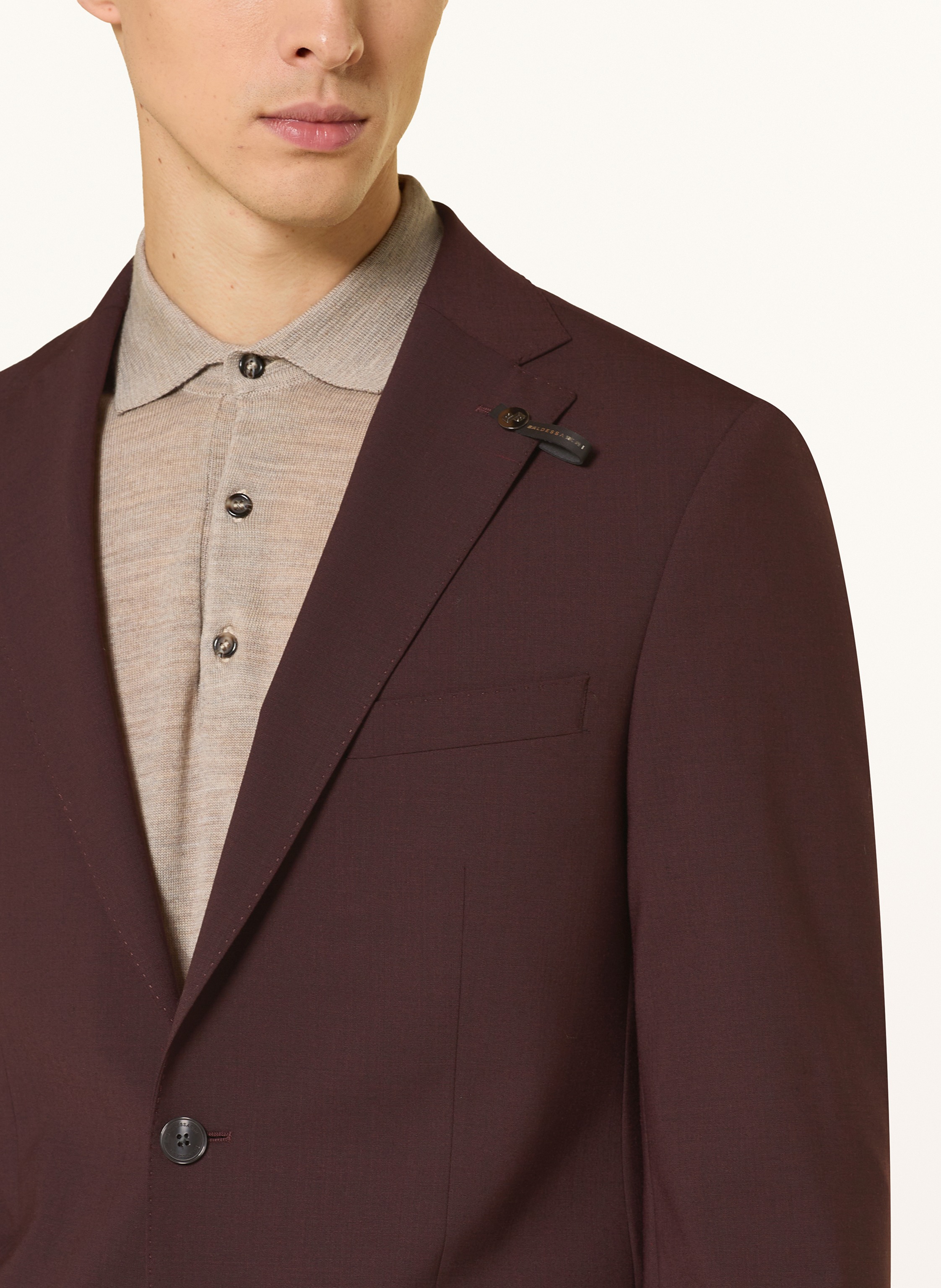 Thumbnail - Baldessarini Anzugsakko Serano Slim Fit rot