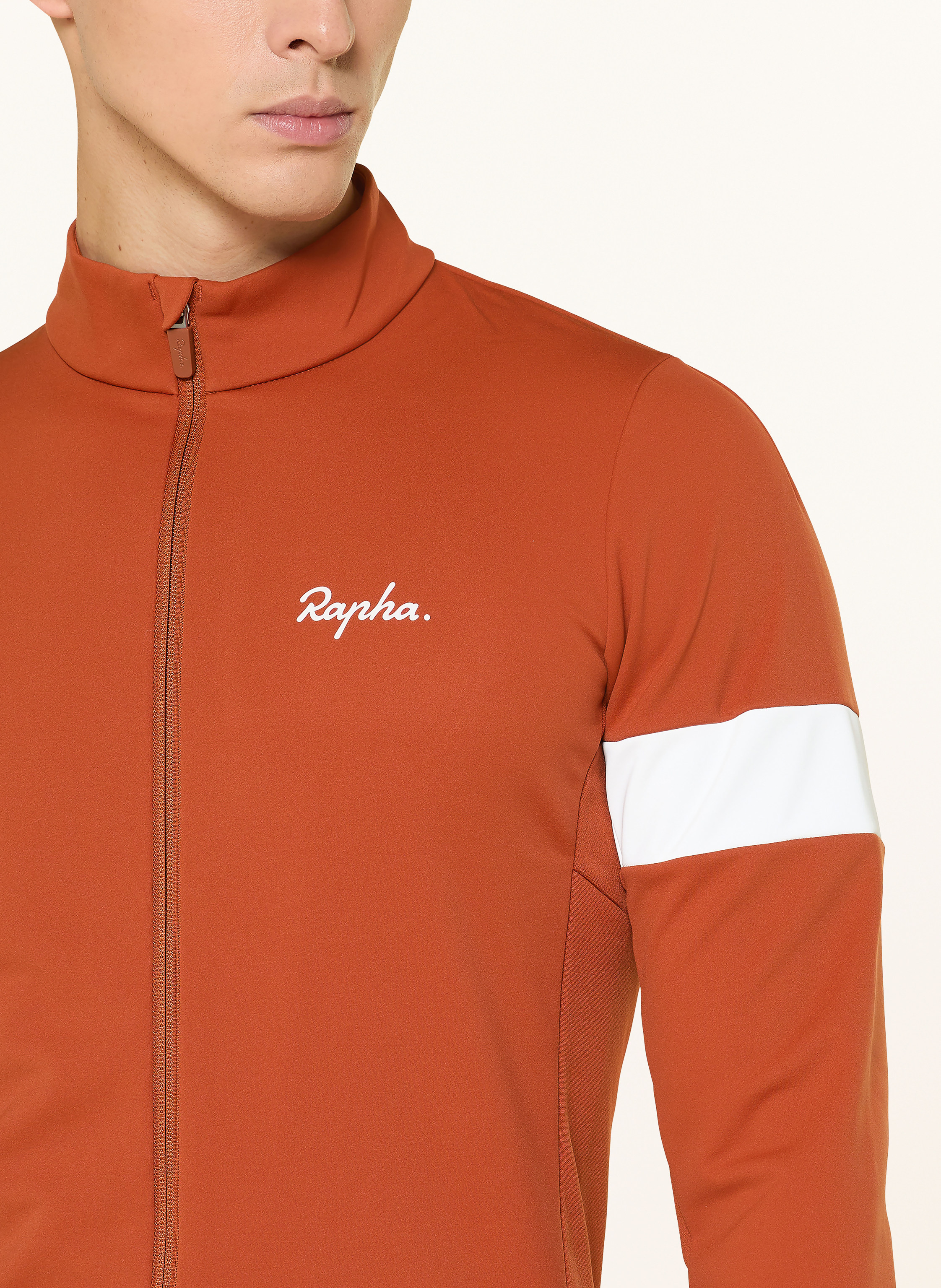 Thumbnail - Rapha Softshell-Radjacke Winter orange