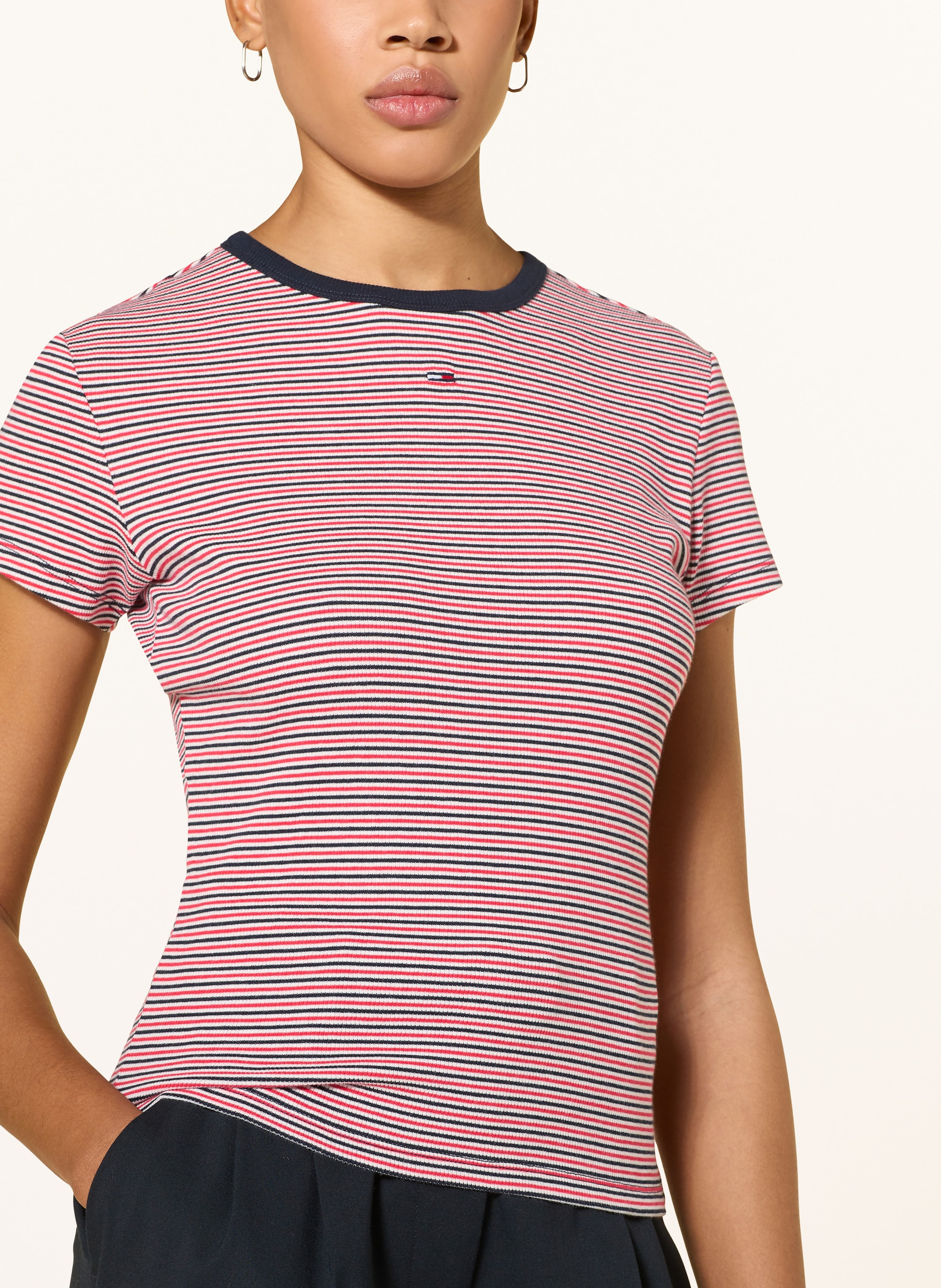 Thumbnail - Tommy Jeans T-Shirt rot