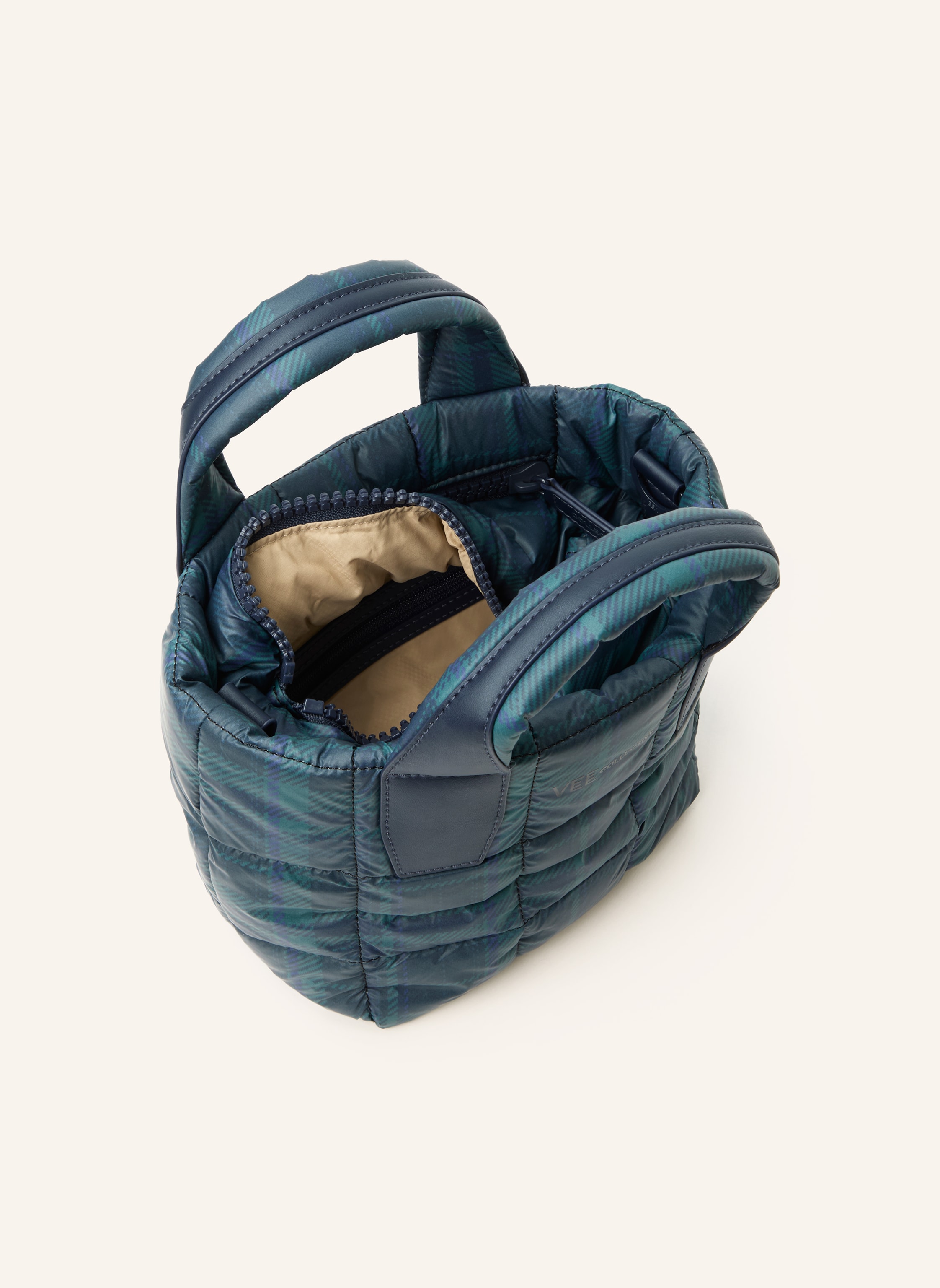 Thumbnail - Vee Collective Handtasche Porter Mini Tote Mit Pouch blau