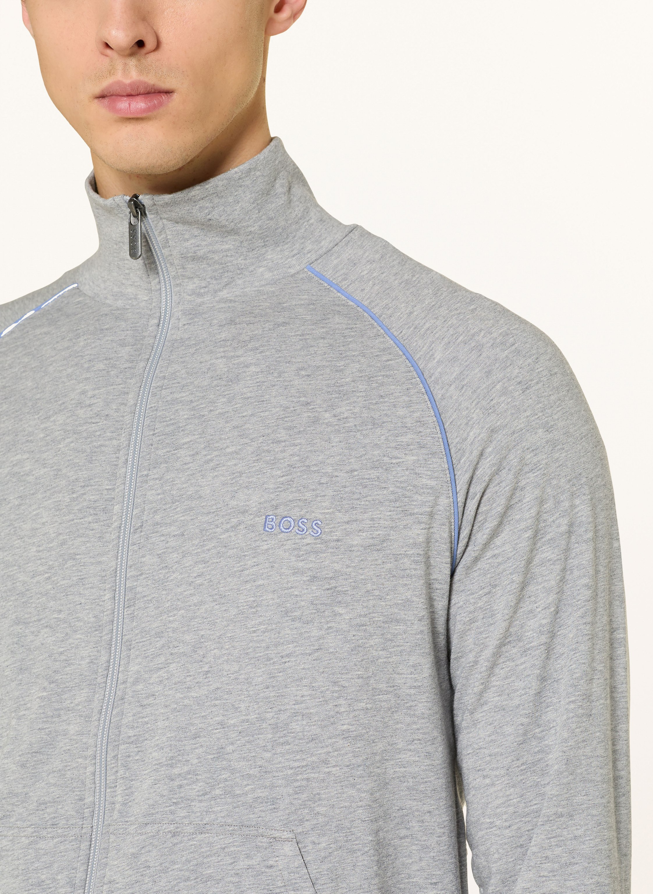 Thumbnail - Boss Lounge-Shirt Mix&Match grau