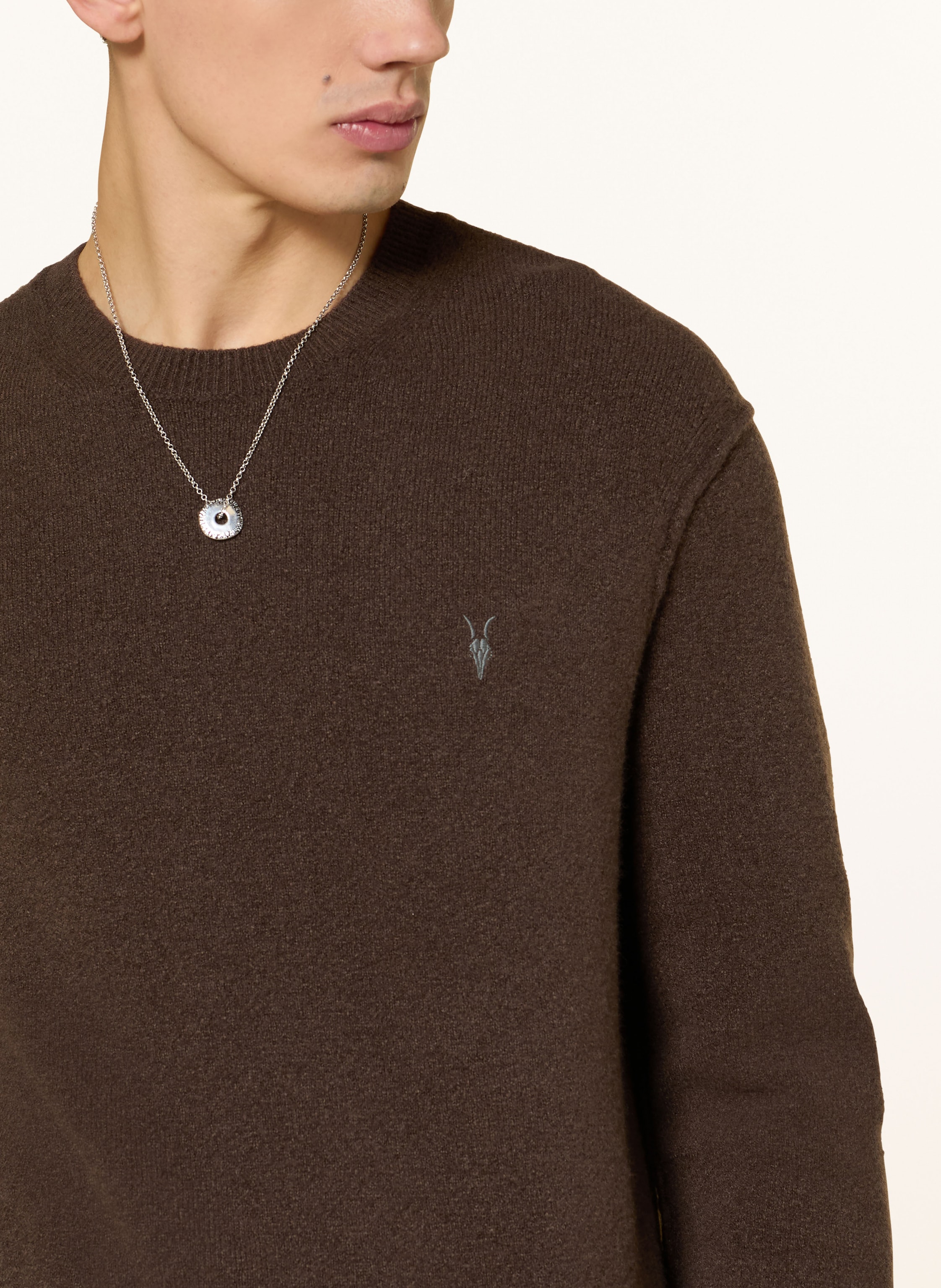 Thumbnail - Allsaints Pullover Statten braun