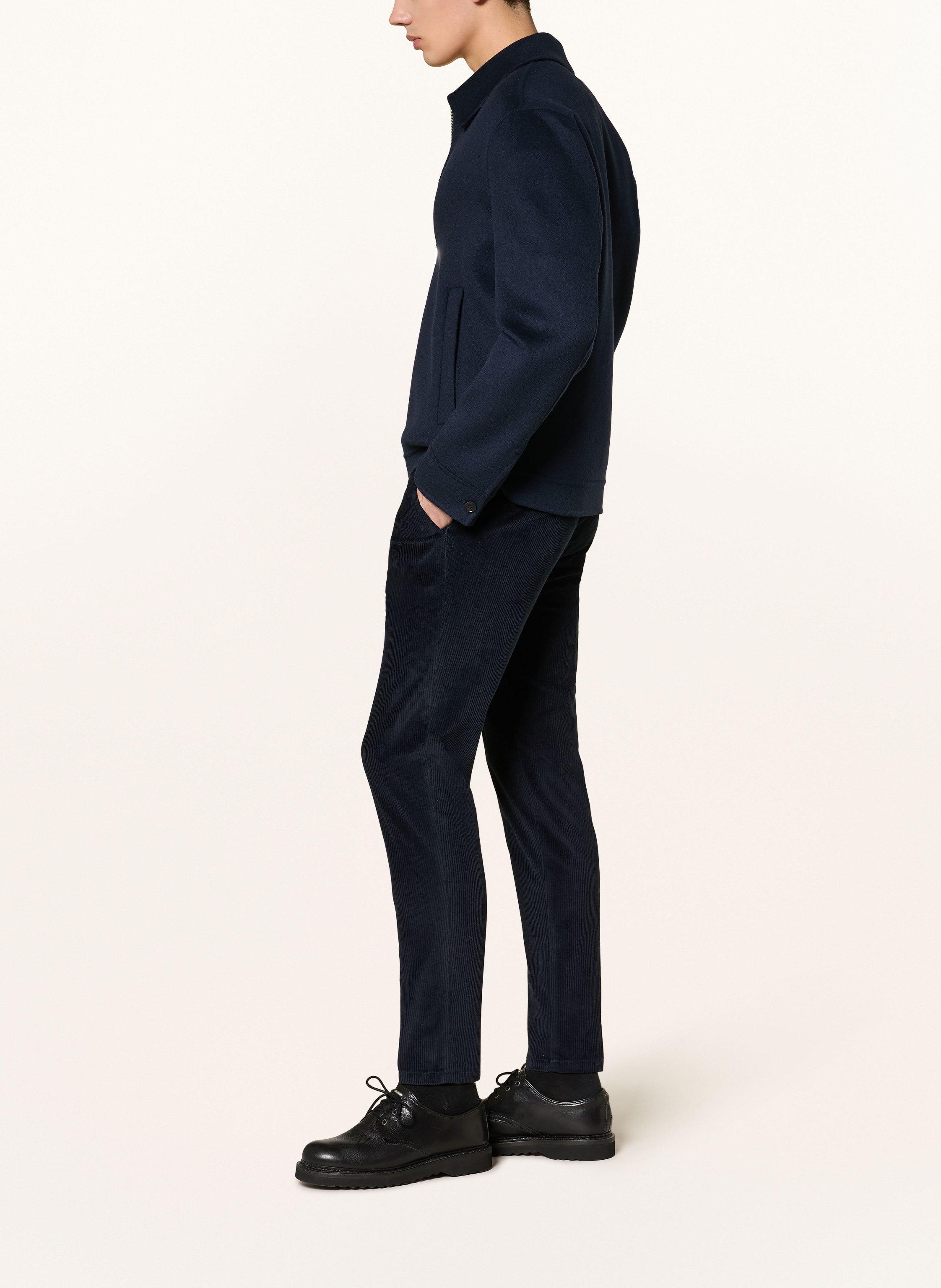 Thumbnail - Drykorn Cordchino Ajend Slim Fit blau