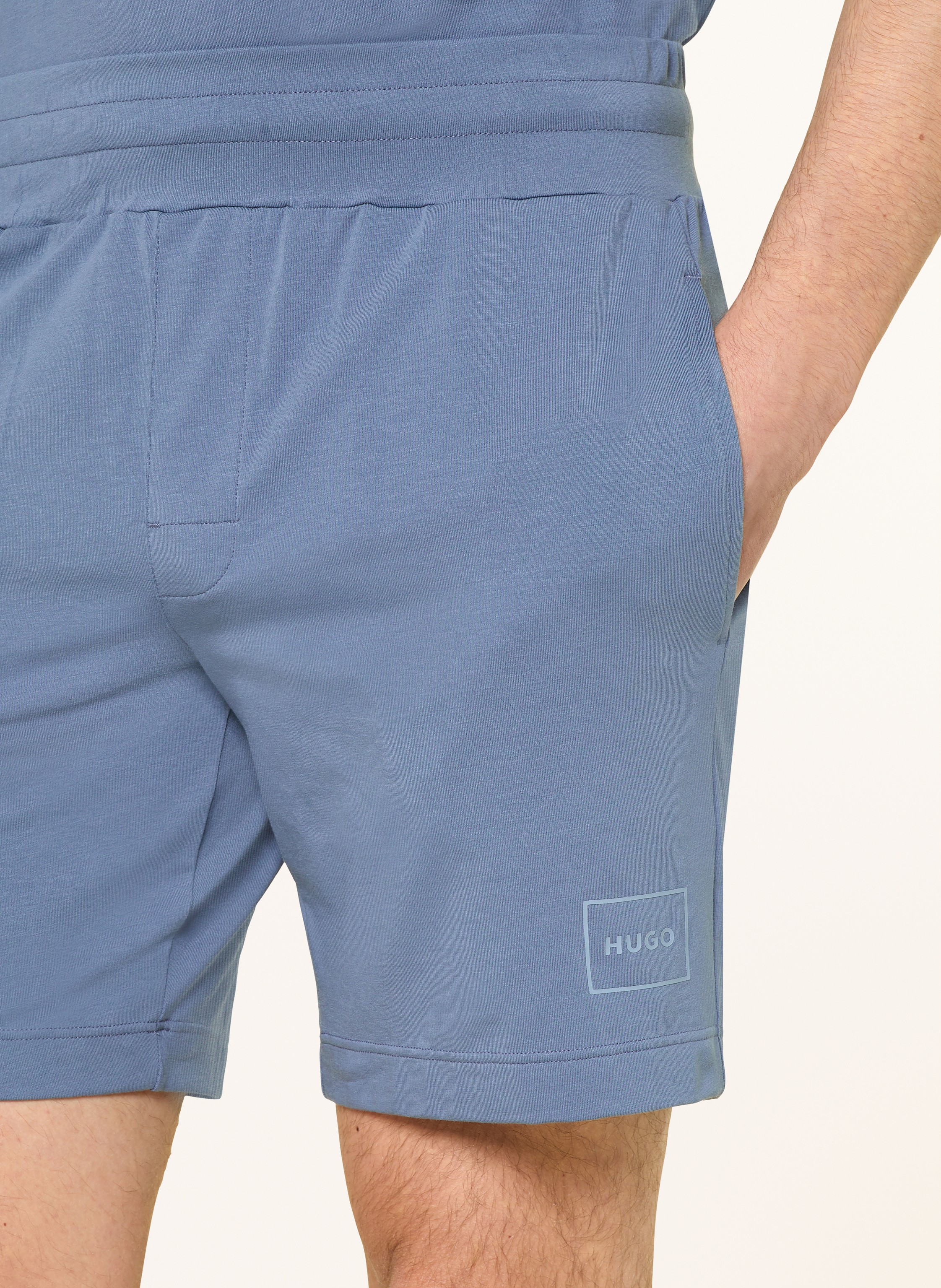 Thumbnail - Hugo Schlafshorts Laze blau