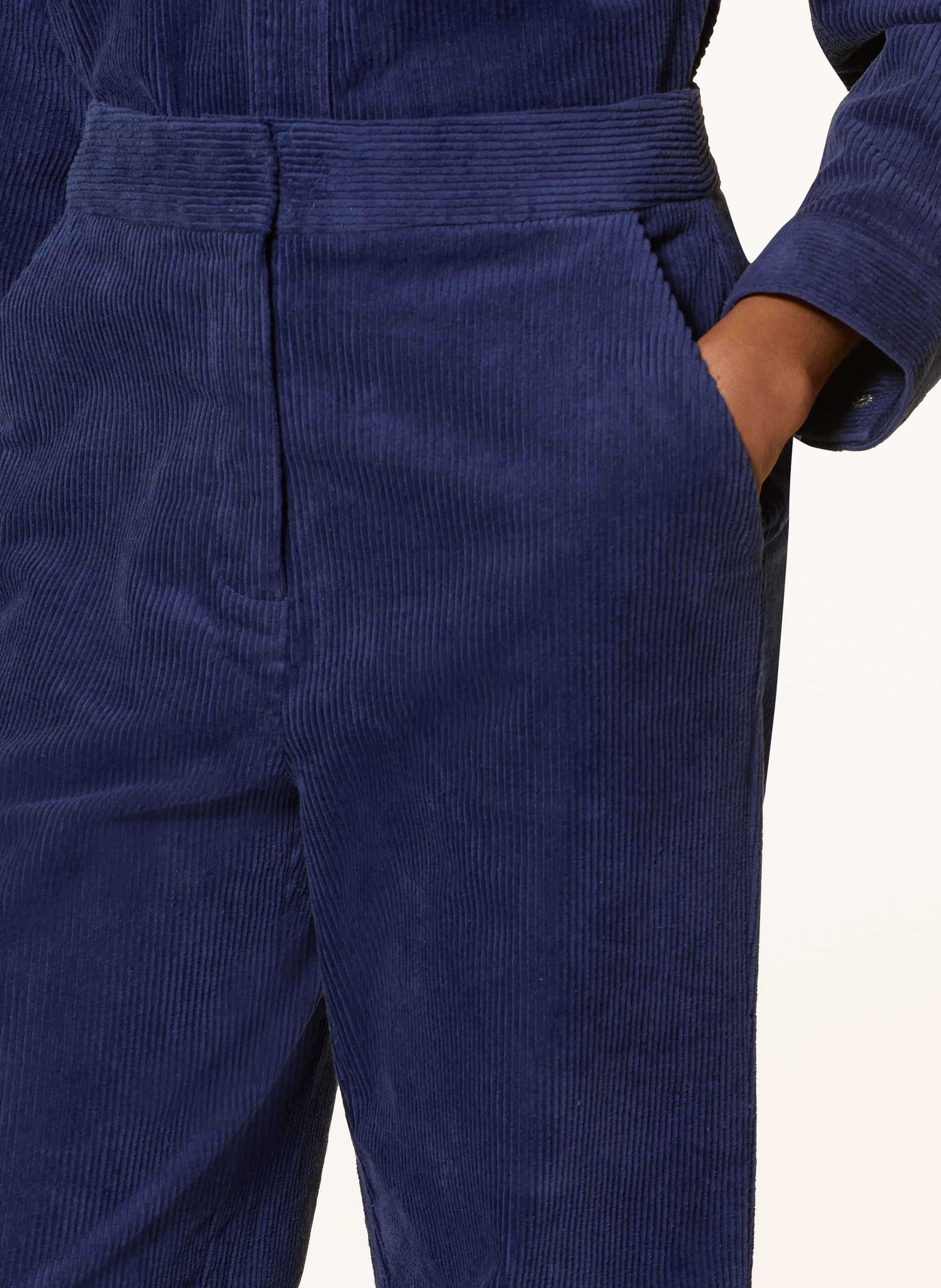 Thumbnail - Msch Copenhagen Marlenehose Mschgeggo Aus Cord blau