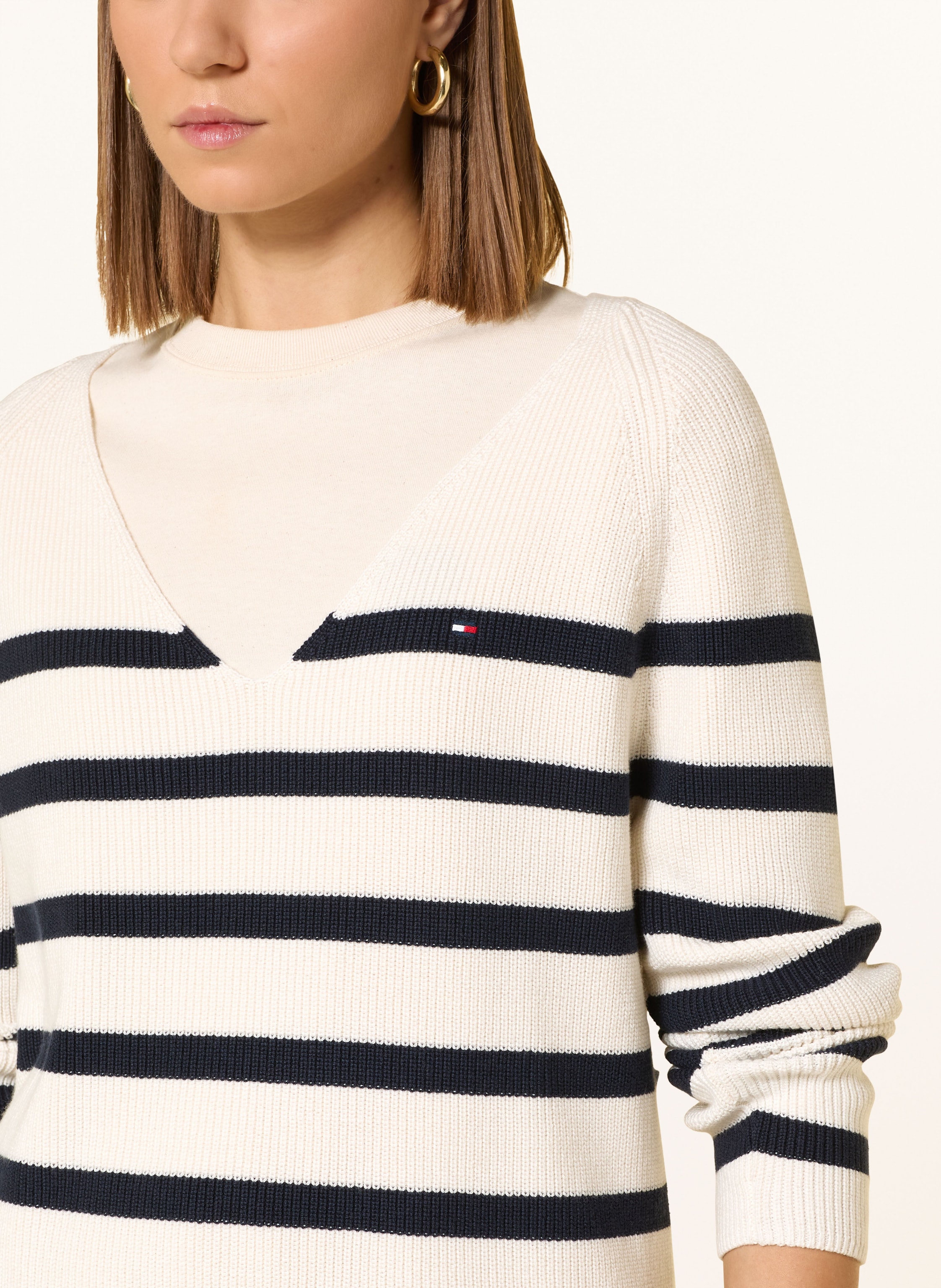 Thumbnail - Tommy Hilfiger Pullover weiss