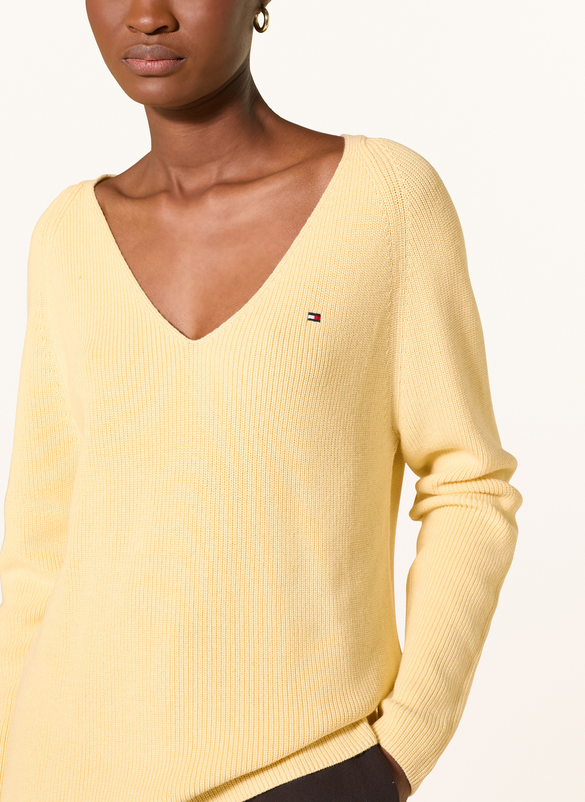 Thumbnail - Tommy Hilfiger Pullover gelb