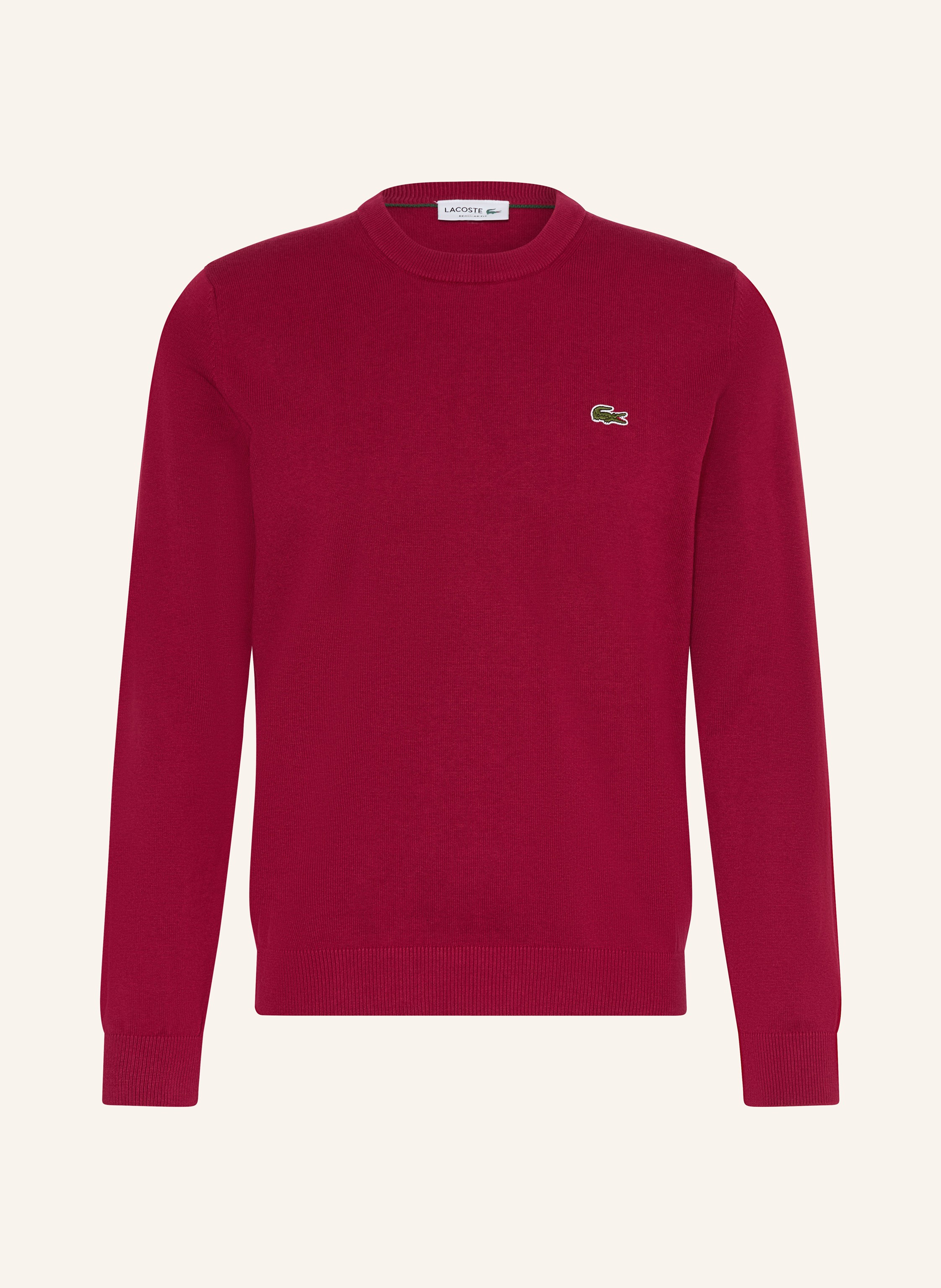 Lacoste Pullover rot