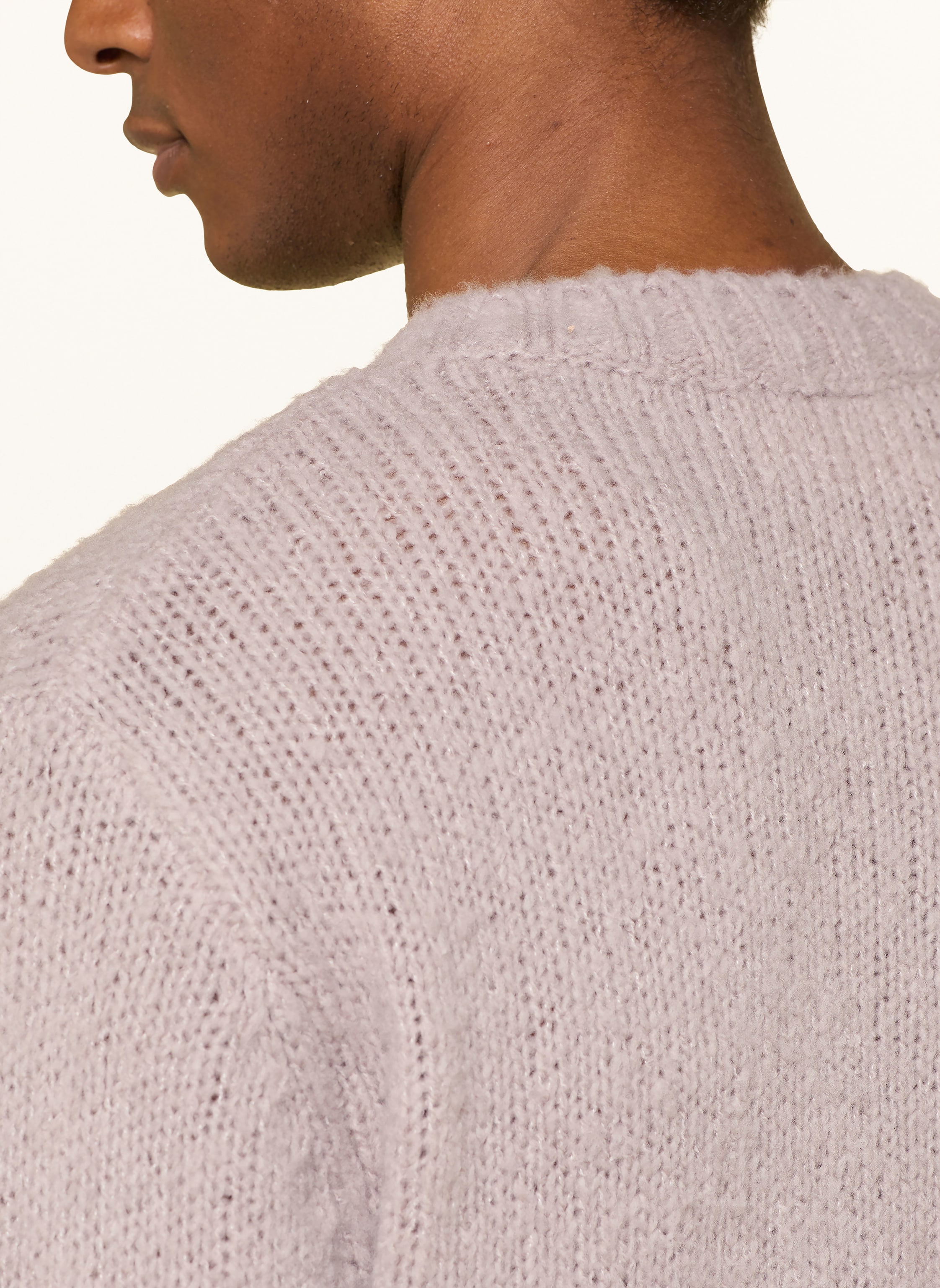 Thumbnail - Juvia Pullover Robert Aus Merinowolle grau