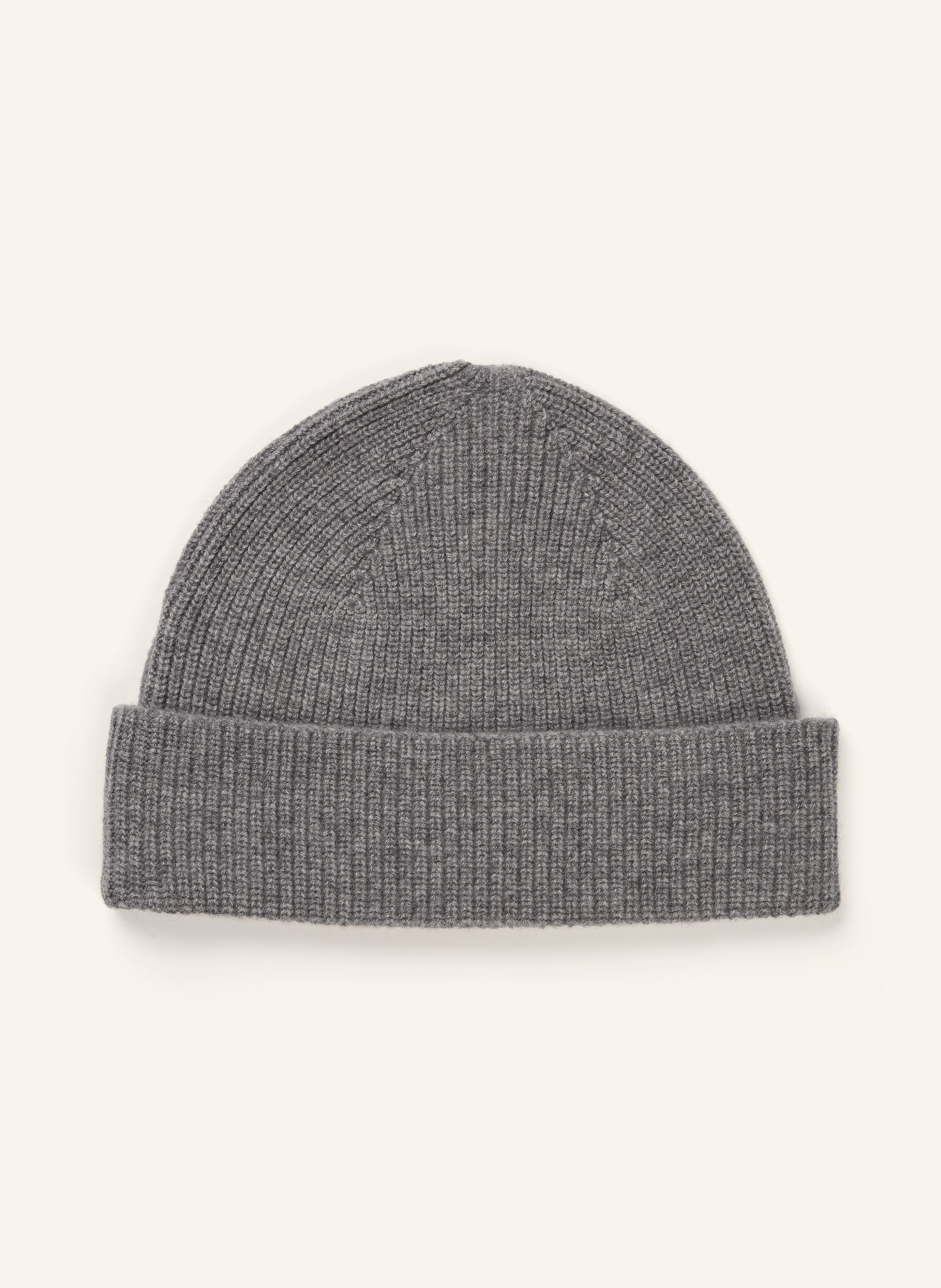 Zegna Zegna Cashmere-Mütze Oasi grau in GRAU