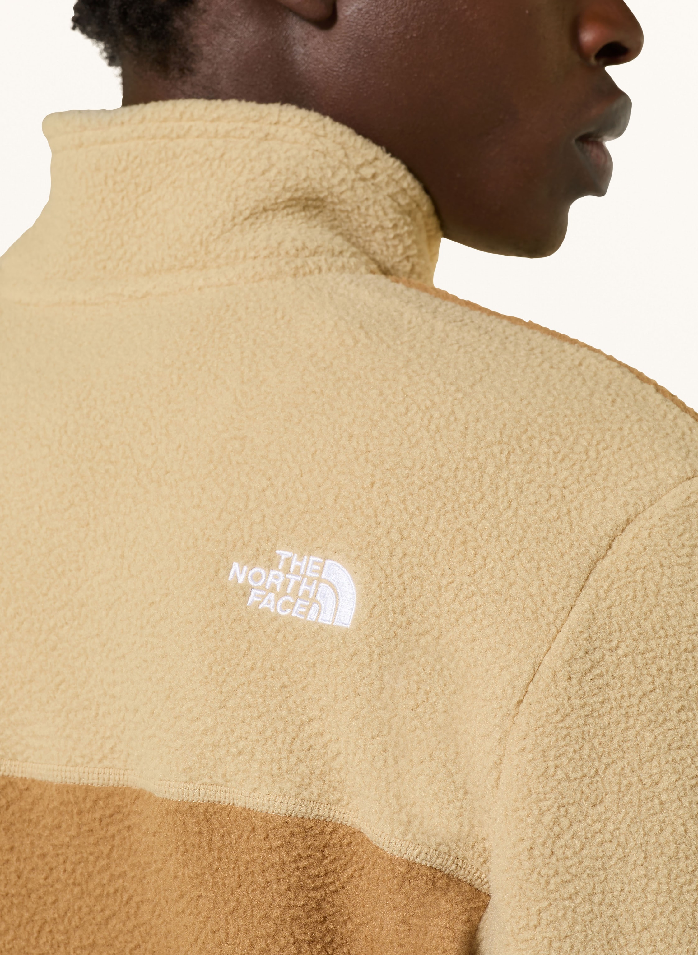 Thumbnail - The North Face Fleece-Troyer Yumiori beige