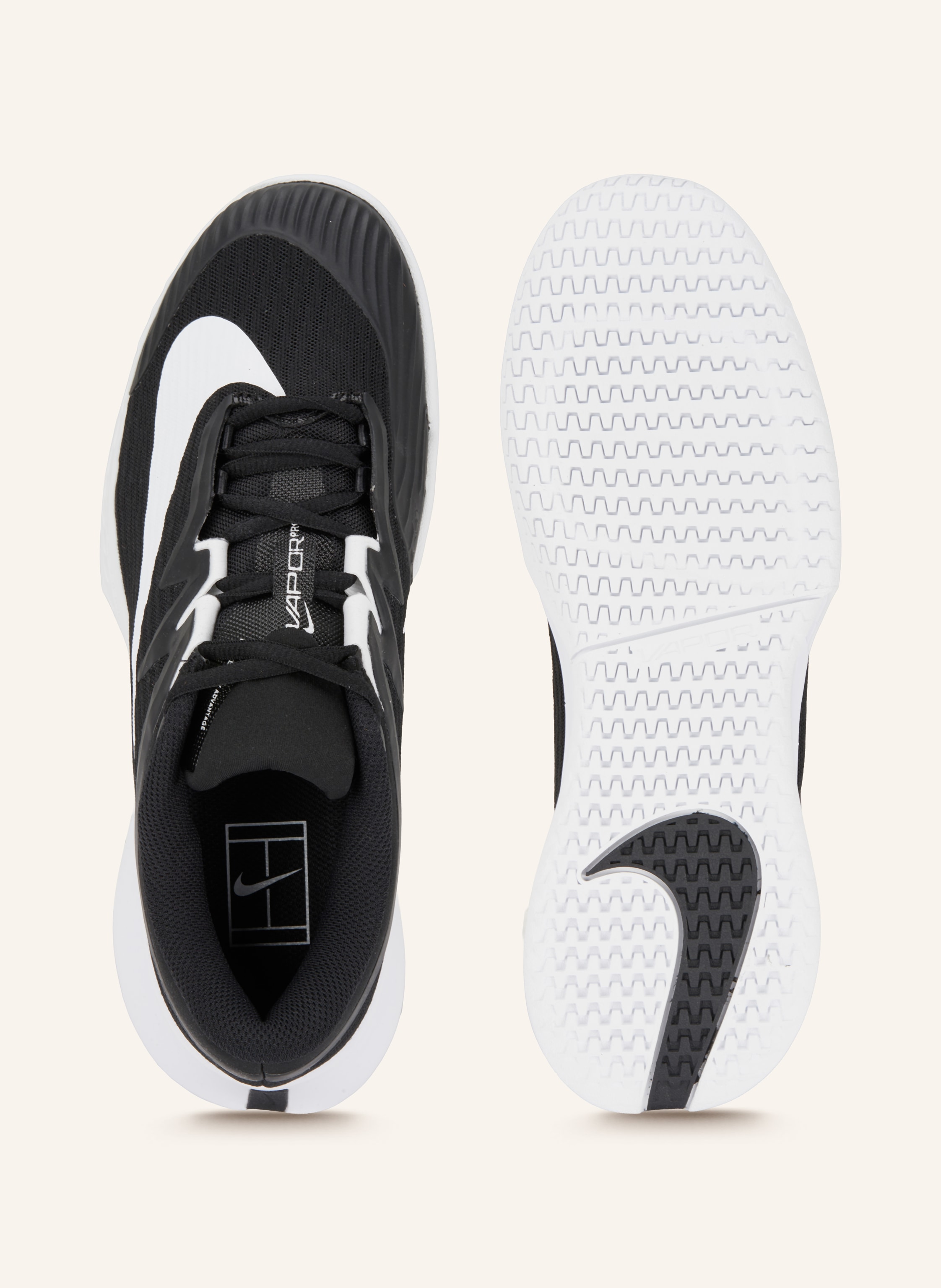 Thumbnail - Nike Tennisschuhe Zoom Vapor Pro 3 schwarz