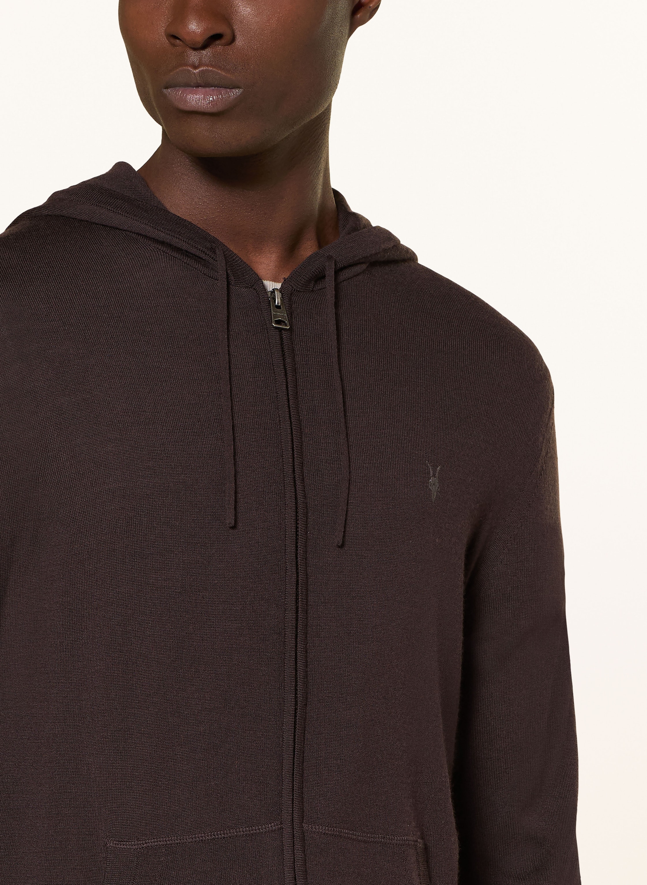 Thumbnail - Allsaints Strickjacke Mode braun