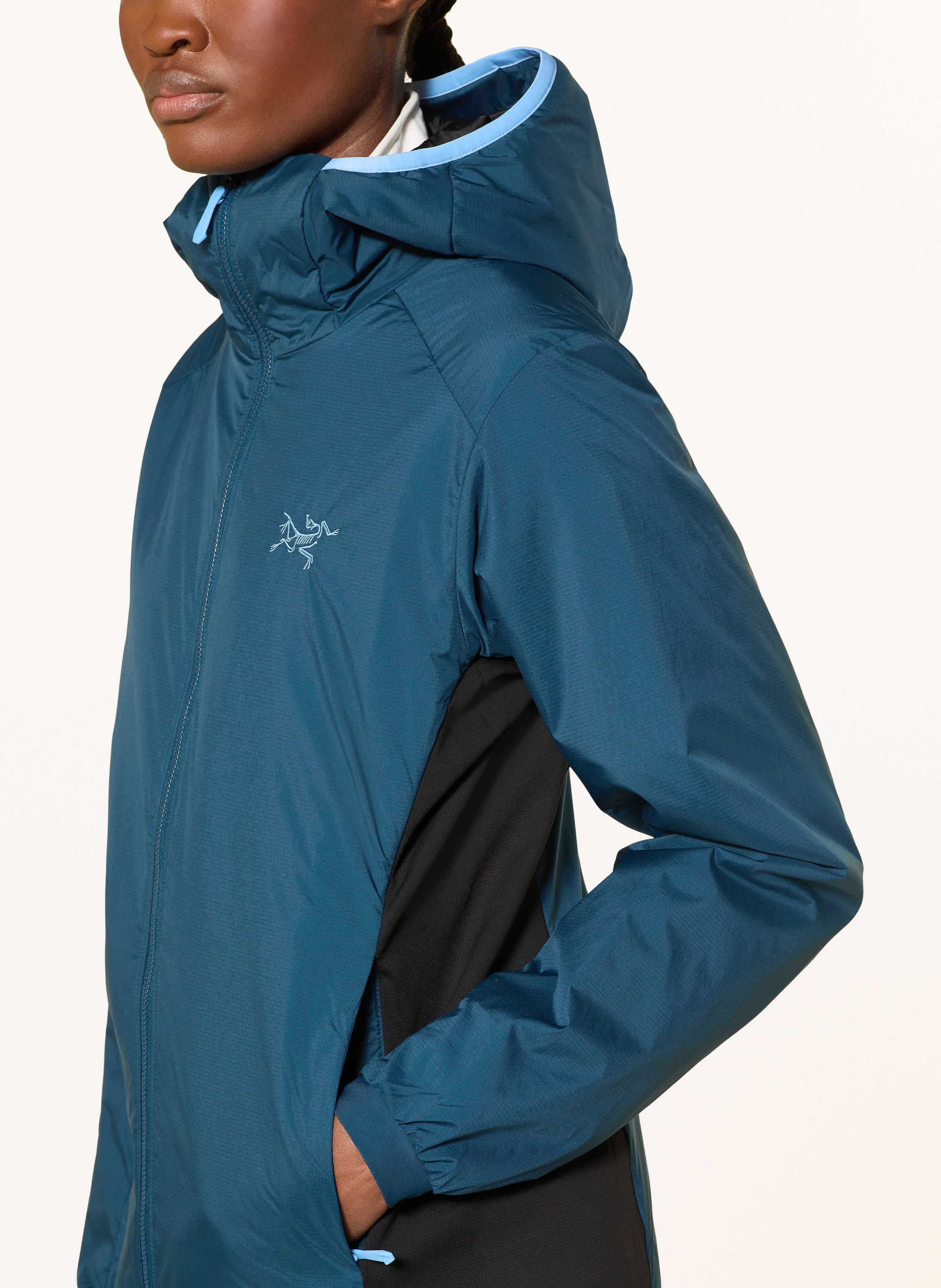 Thumbnail - Arc'teryx Funktionsjacke Atom Hoody blau