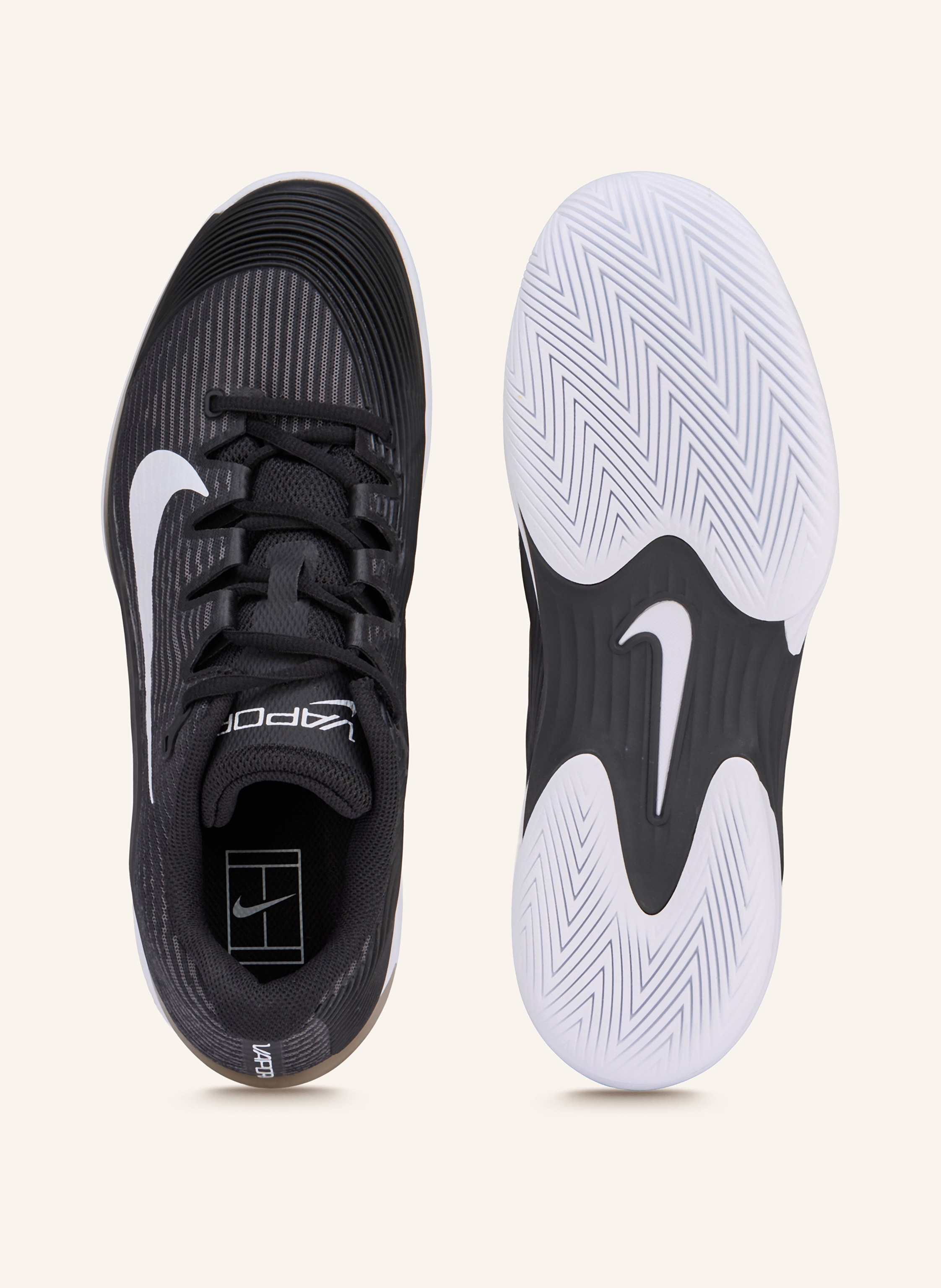 Thumbnail - Nike Tennisschuhe Zoom Vapor 12 Hc schwarz